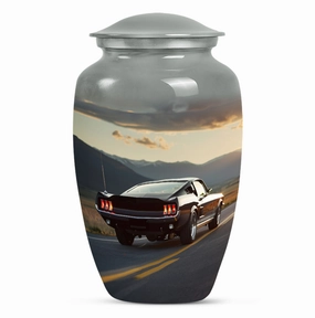 Car Cremation Medium Size Urn For Ashes Memorial & Funeral Urn