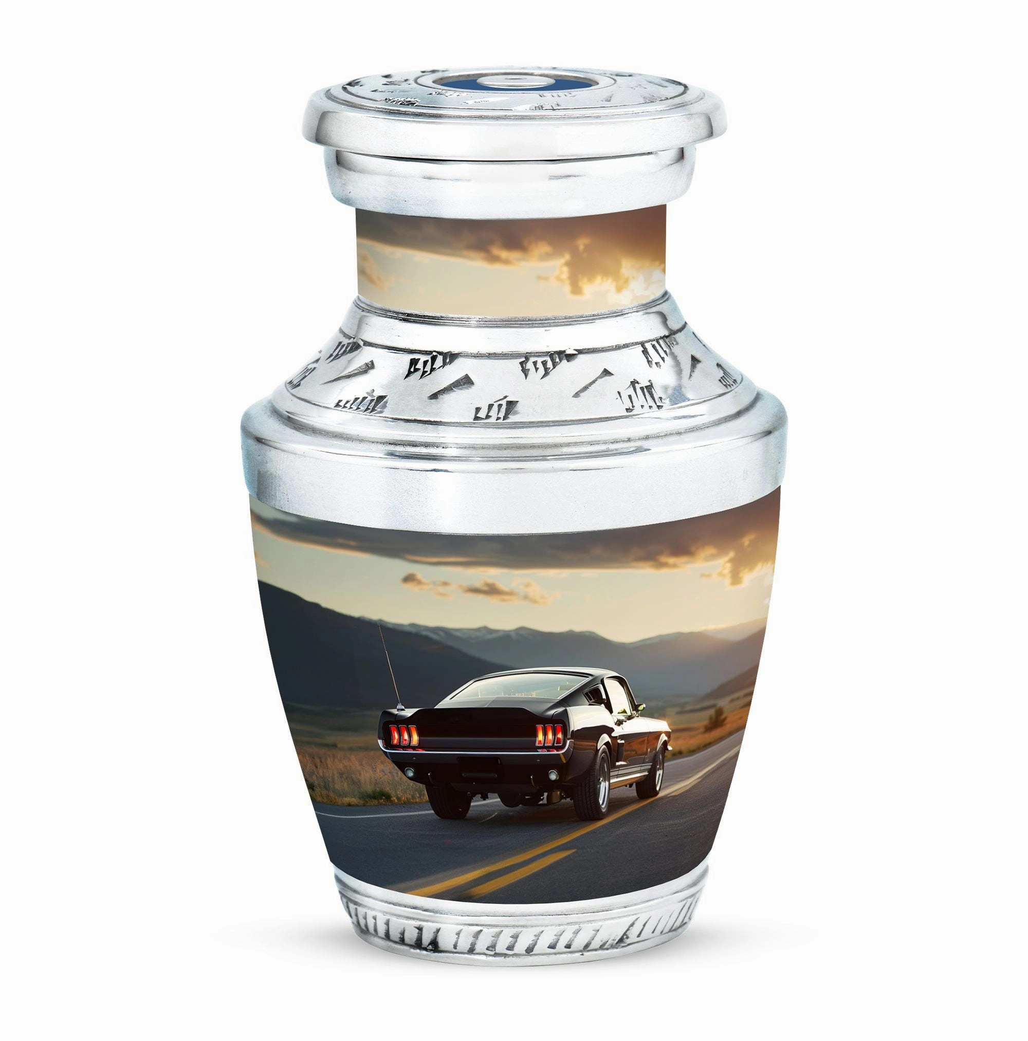 Car Cremation Medium Size Urn For Ashes Memorial & Funeral Urn