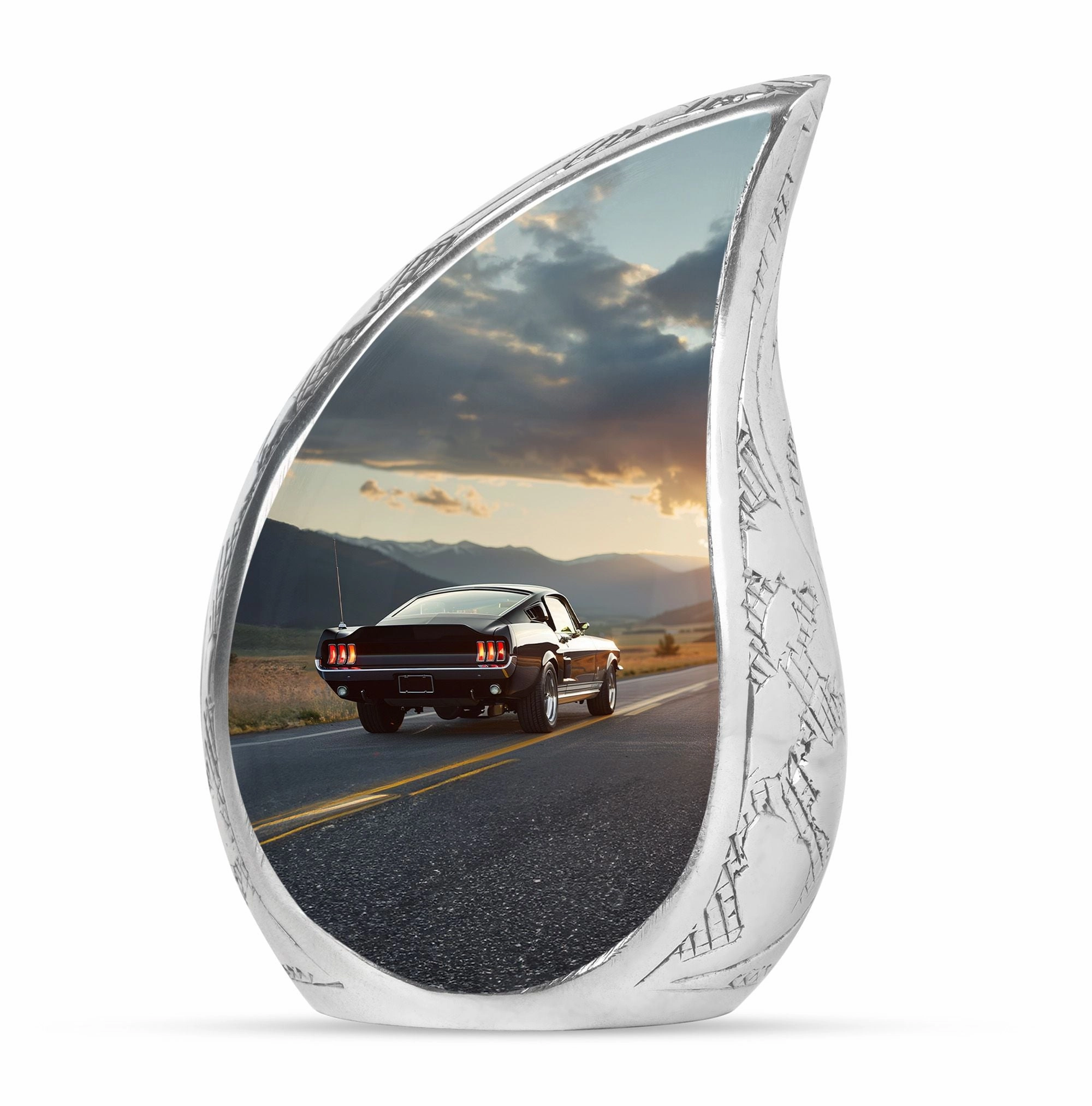Car Cremation Medium Size Urn For Ashes Memorial & Funeral Urn