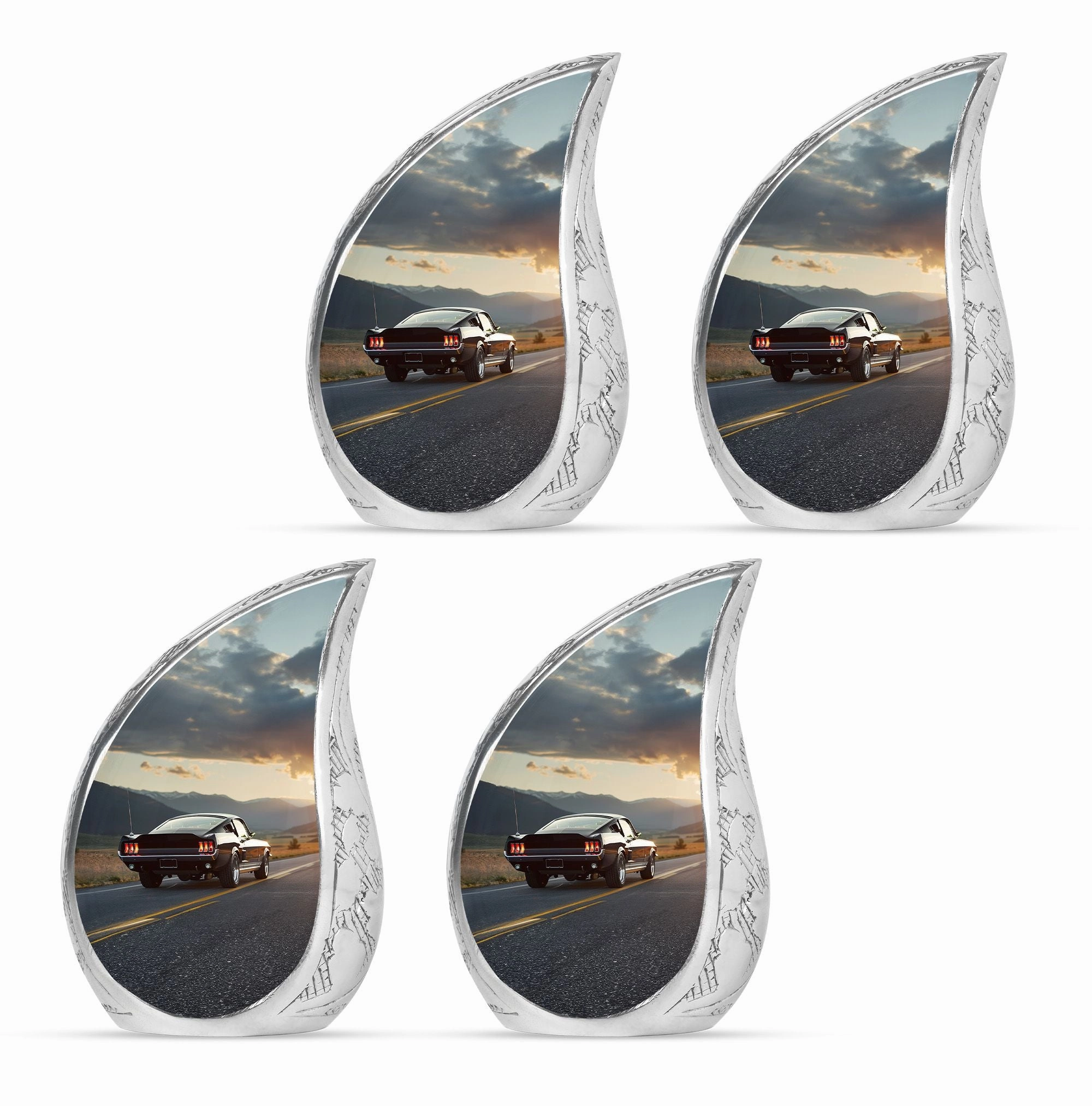 Car Cremation Medium Size Urn For Ashes Memorial & Funeral Urn