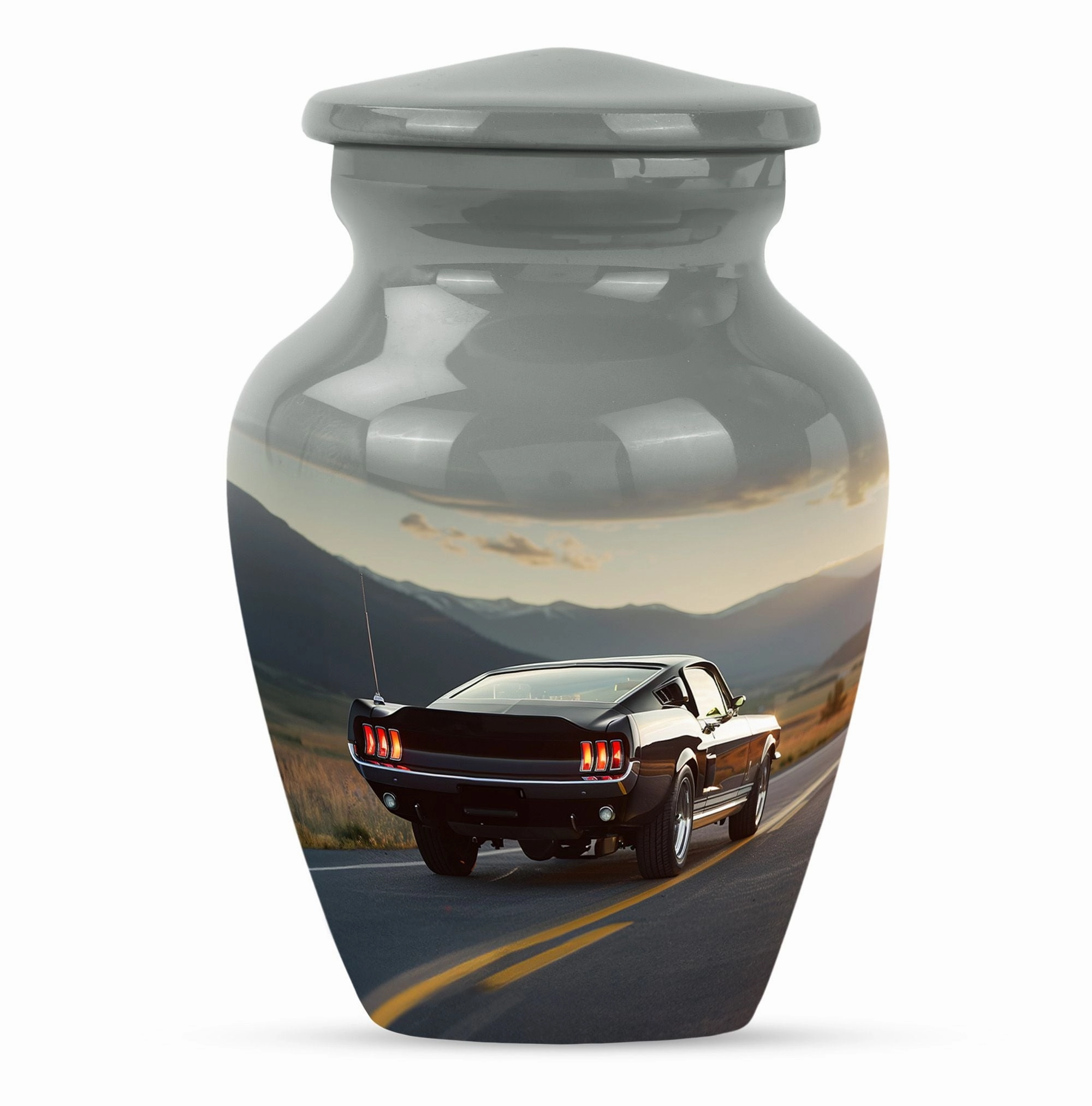 Car Cremation Medium Size Urn For Ashes Memorial & Funeral Urn
