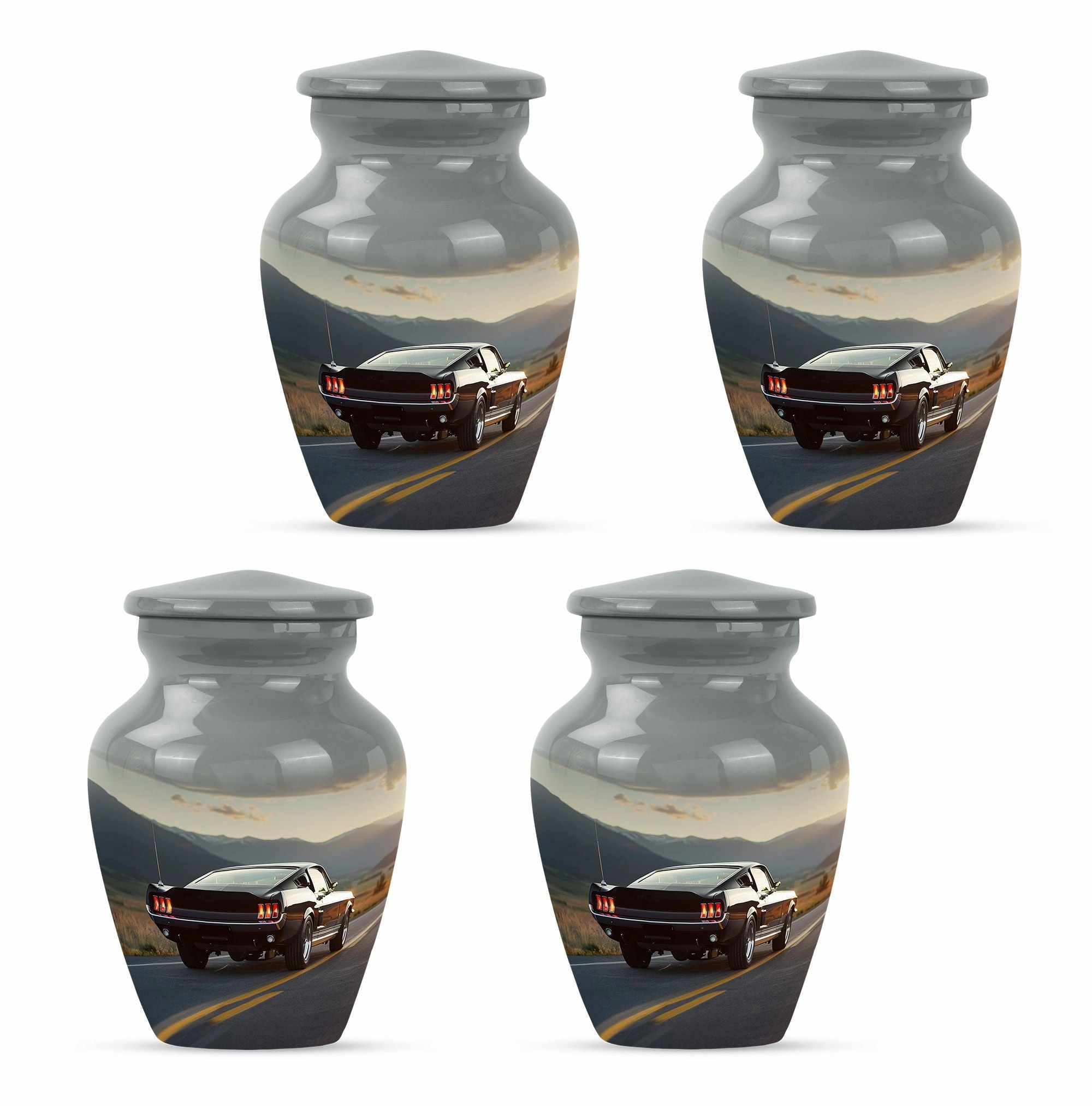 Car Cremation Medium Size Urn For Ashes Memorial & Funeral Urn