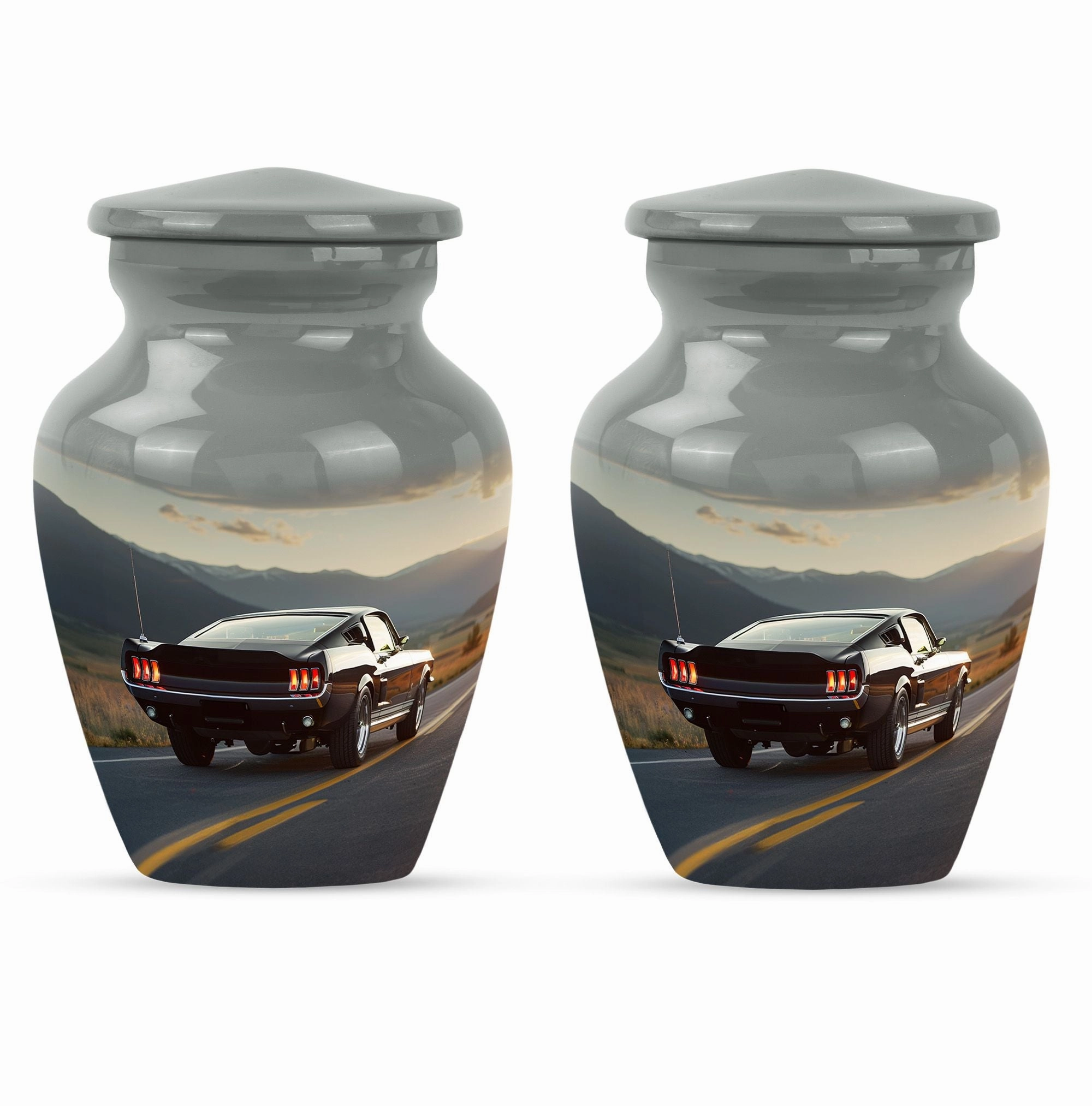 Car Cremation Medium Size Urn For Ashes Memorial & Funeral Urn