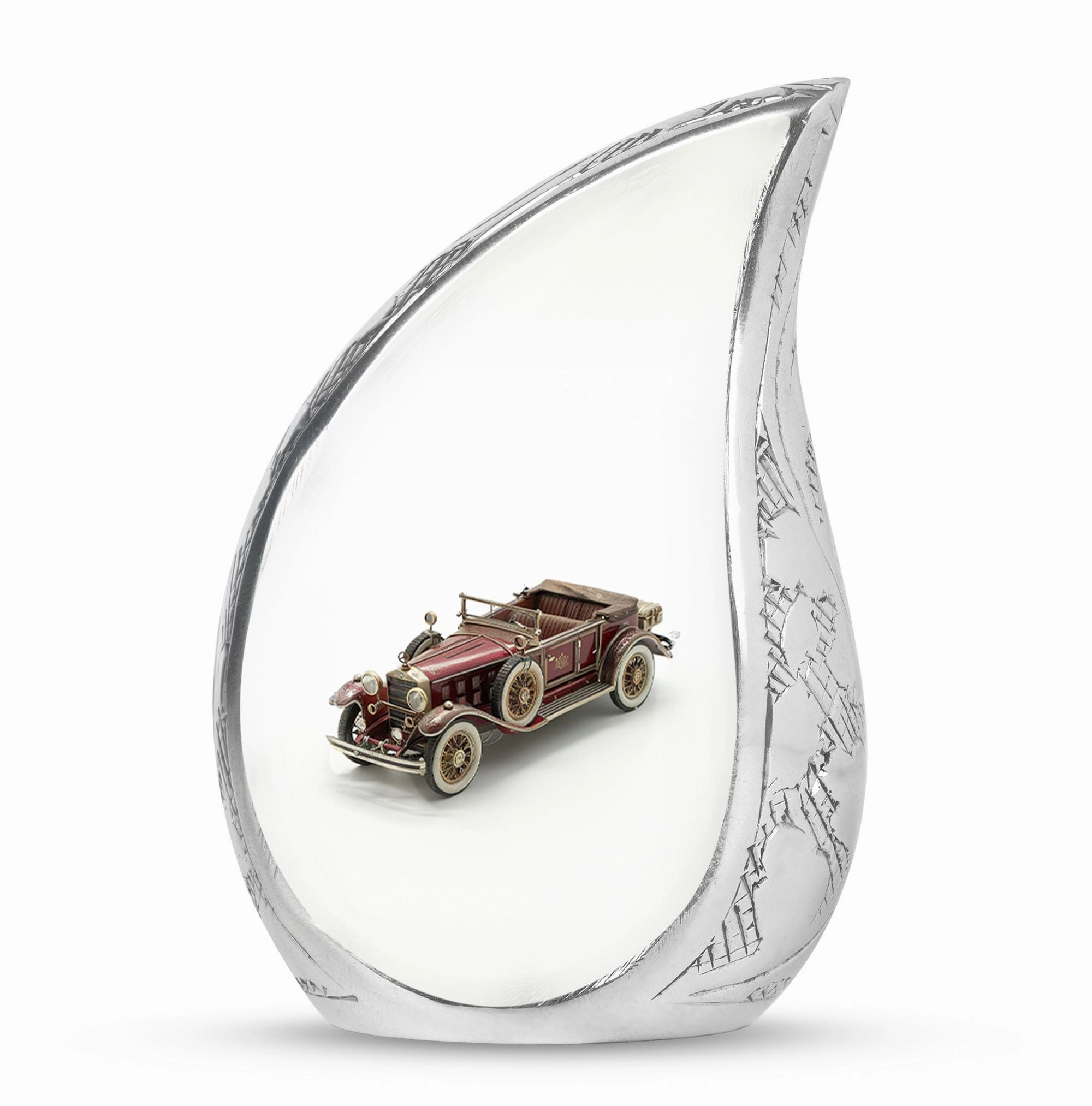 Car Cremation Medium Urn For Ashes Memorial & Funeral Urn