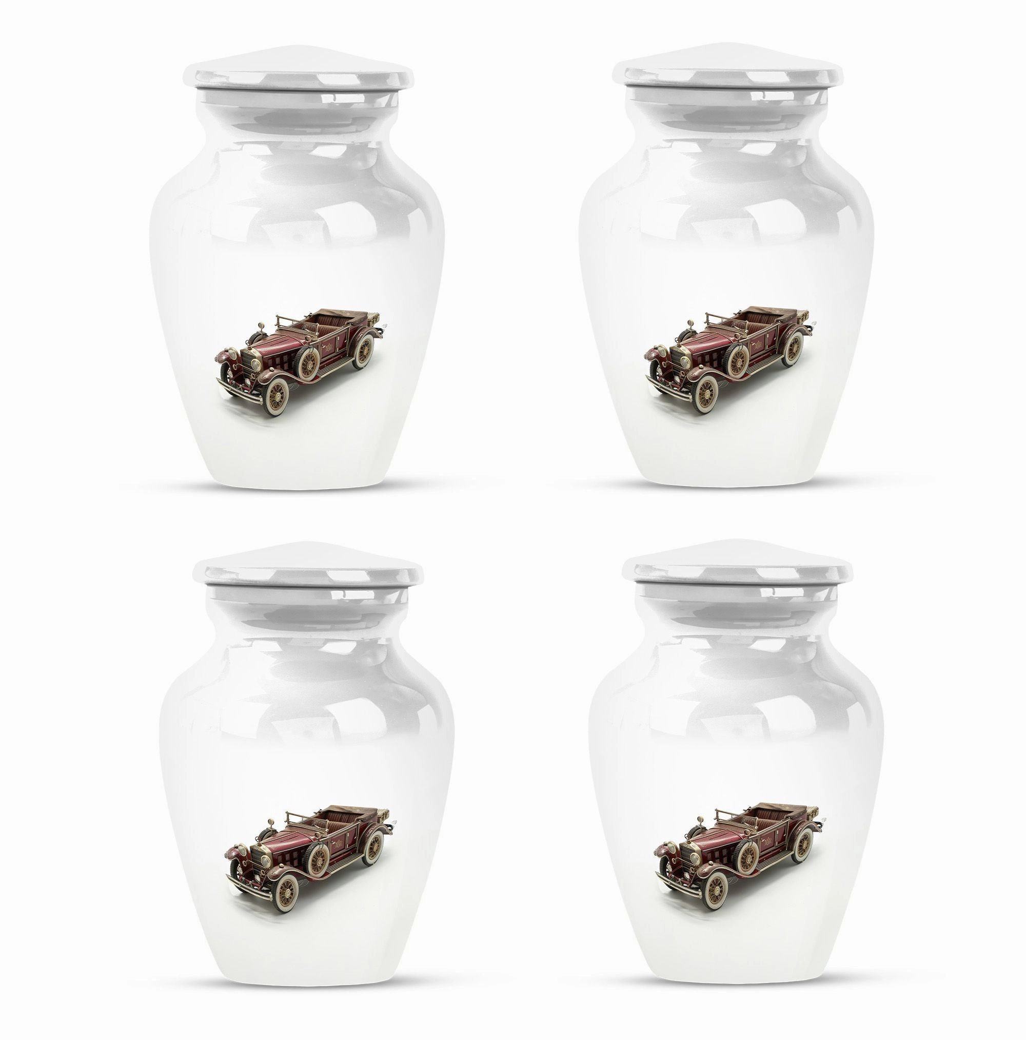 Car Cremation Medium Urn For Ashes Memorial & Funeral Urn