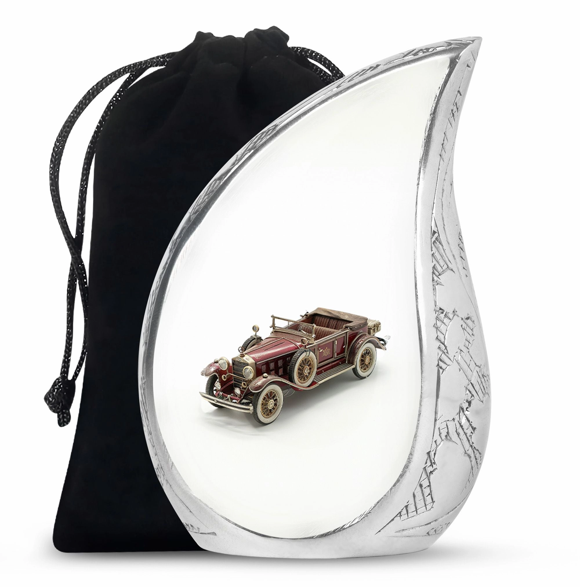 Car Cremation Medium Urn For Ashes Memorial & Funeral Urn