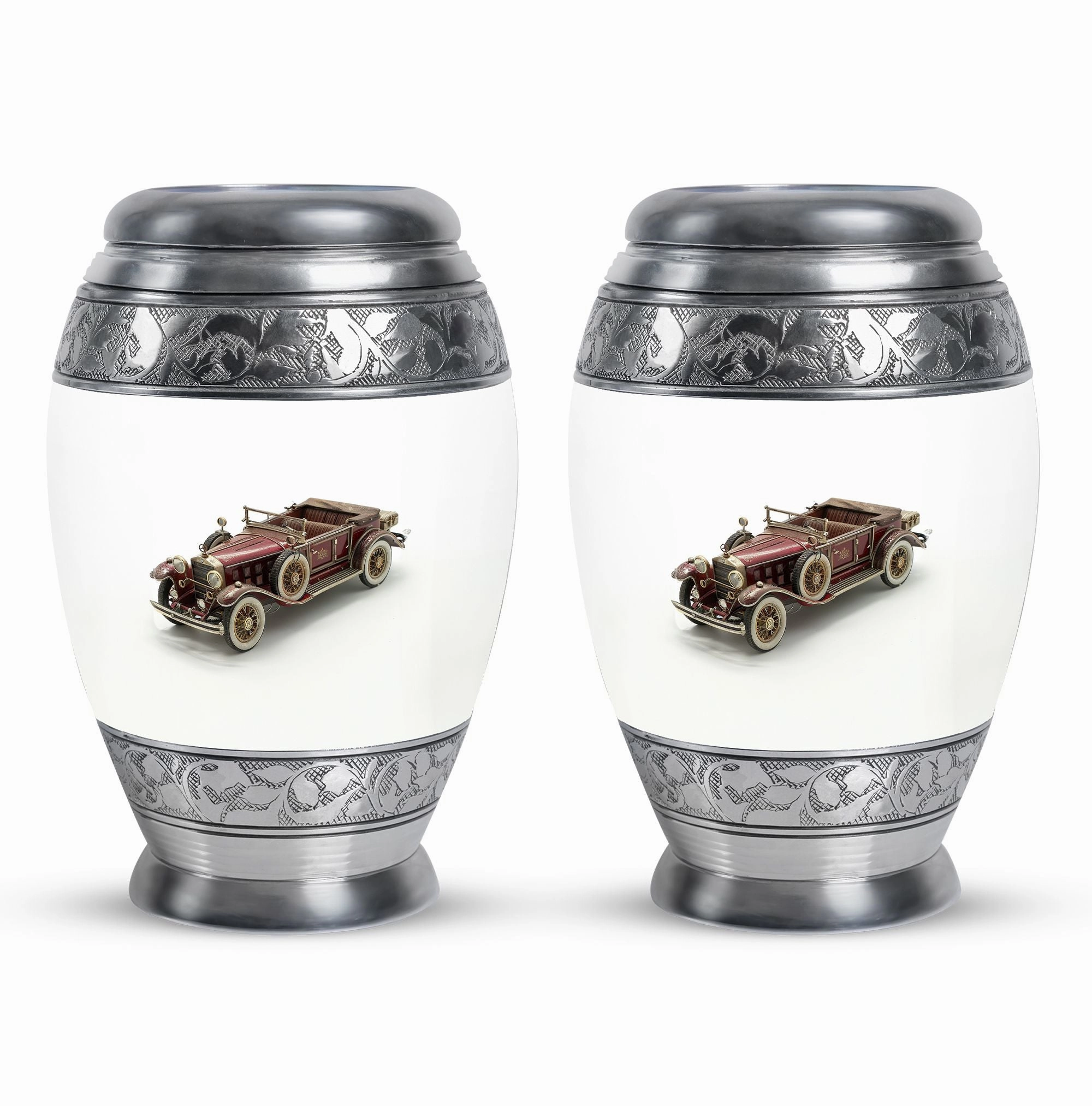 Car Cremation Medium Urn For Ashes Memorial & Funeral Urn