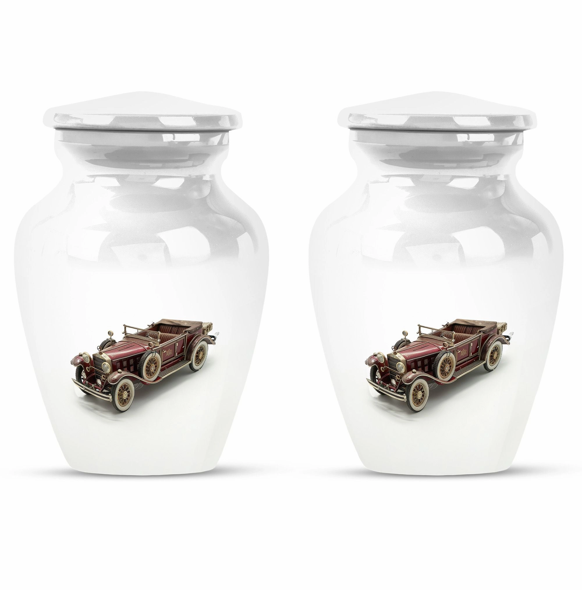 Car Cremation Medium Urn For Ashes Memorial & Funeral Urn
