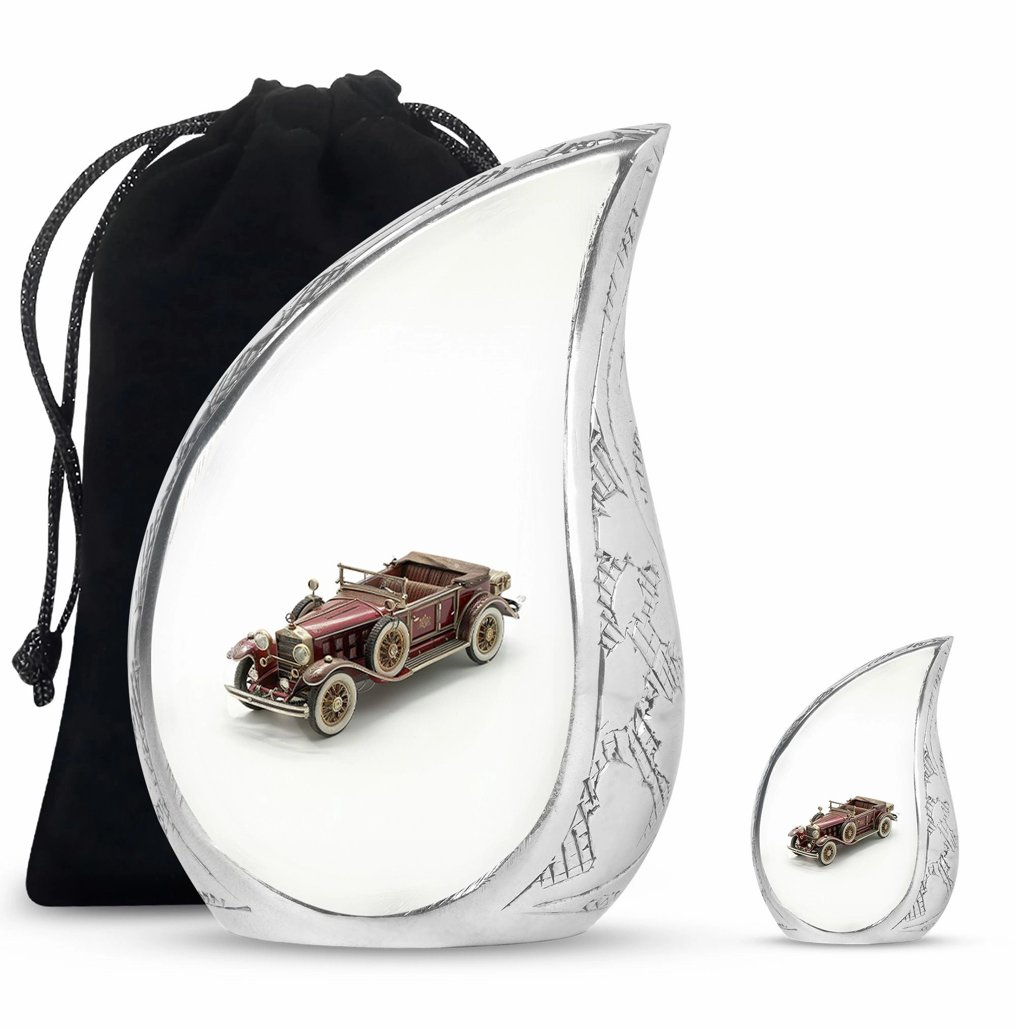 Car Cremation Medium Urn For Ashes Memorial & Funeral Urn