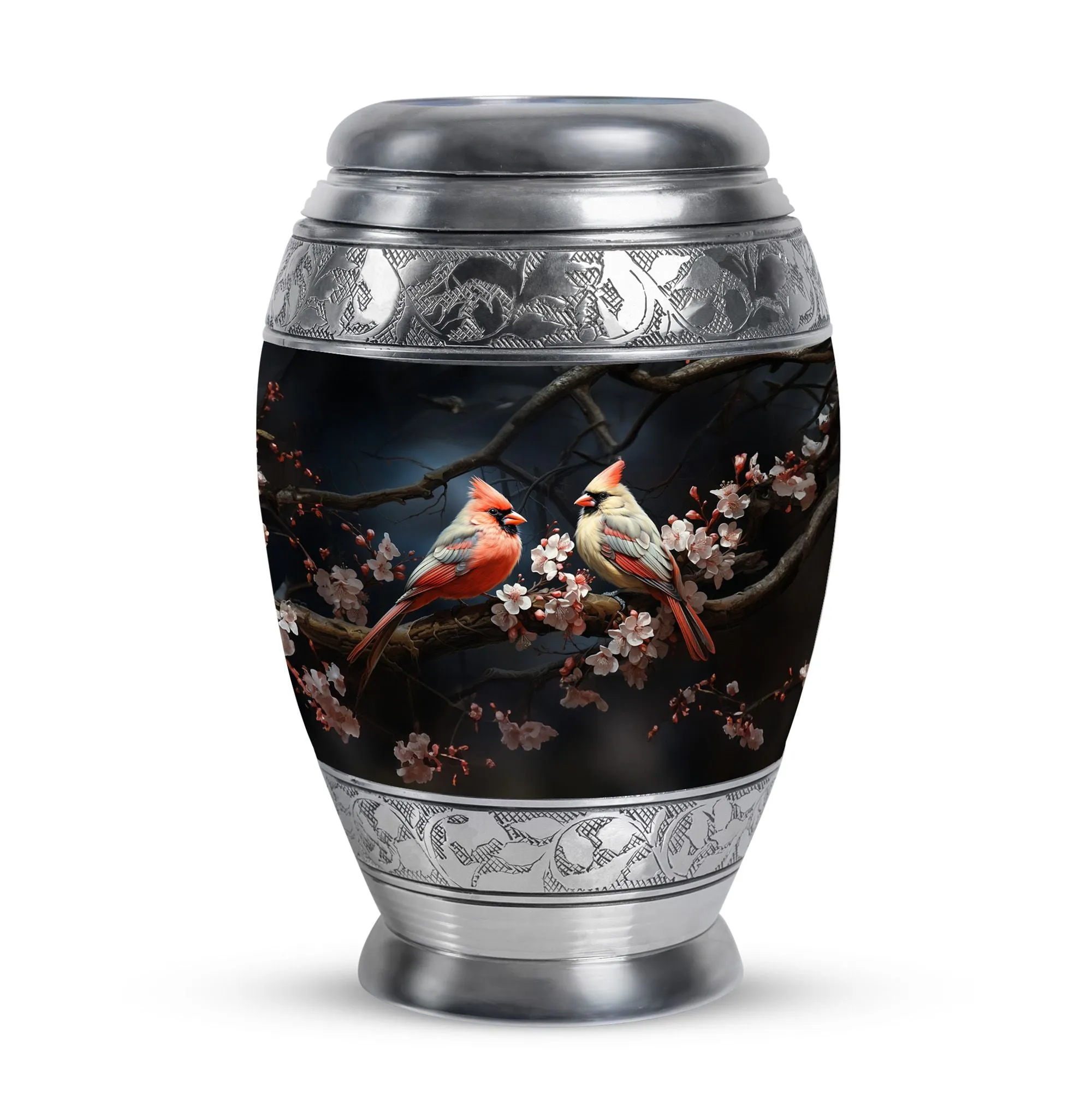 Cardinal Bird Cremation Mini Urns For Ashes Memorial & Funeral Urn