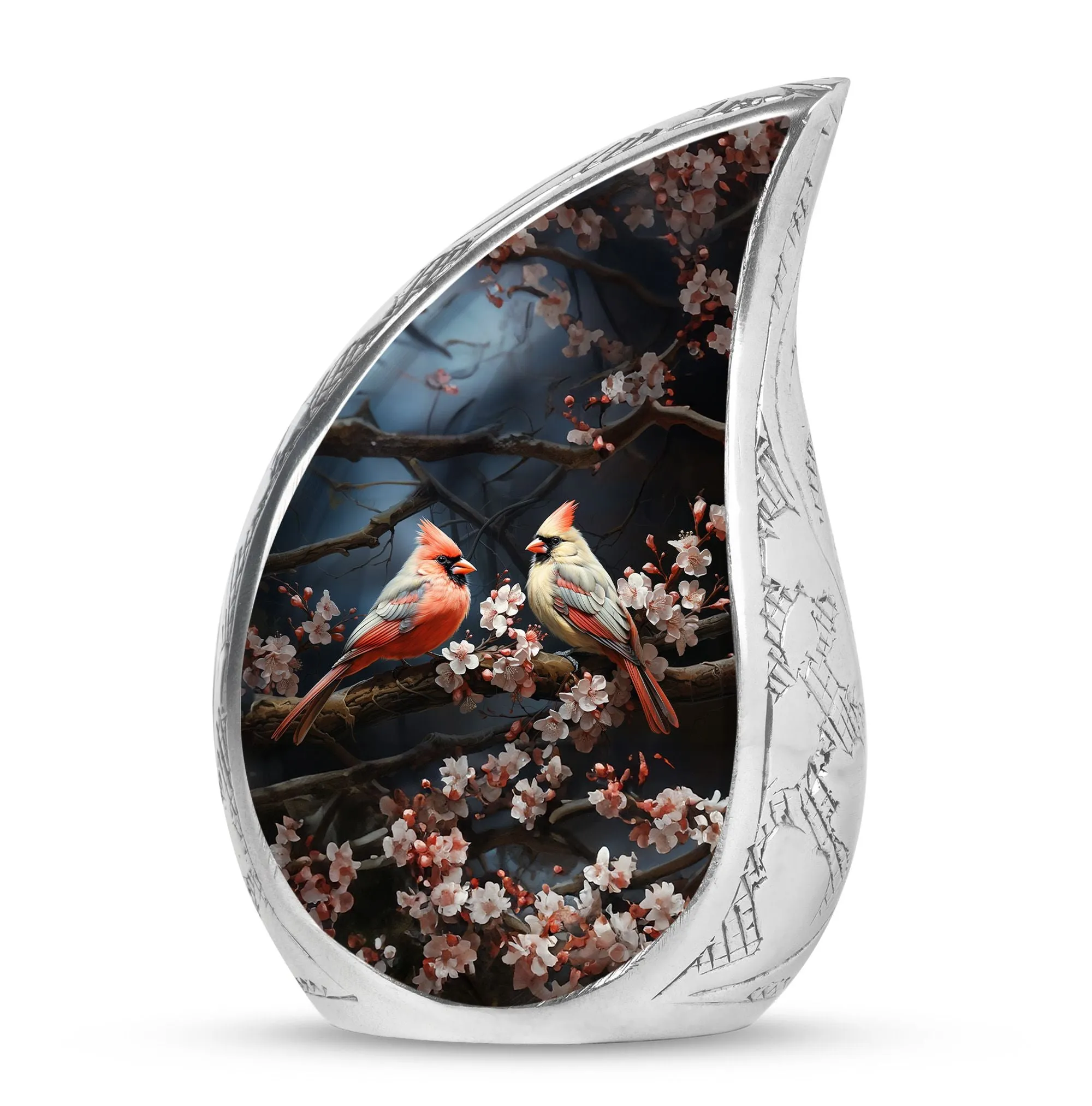 Cardinal Bird Cremation Mini Urns For Ashes Memorial & Funeral Urn