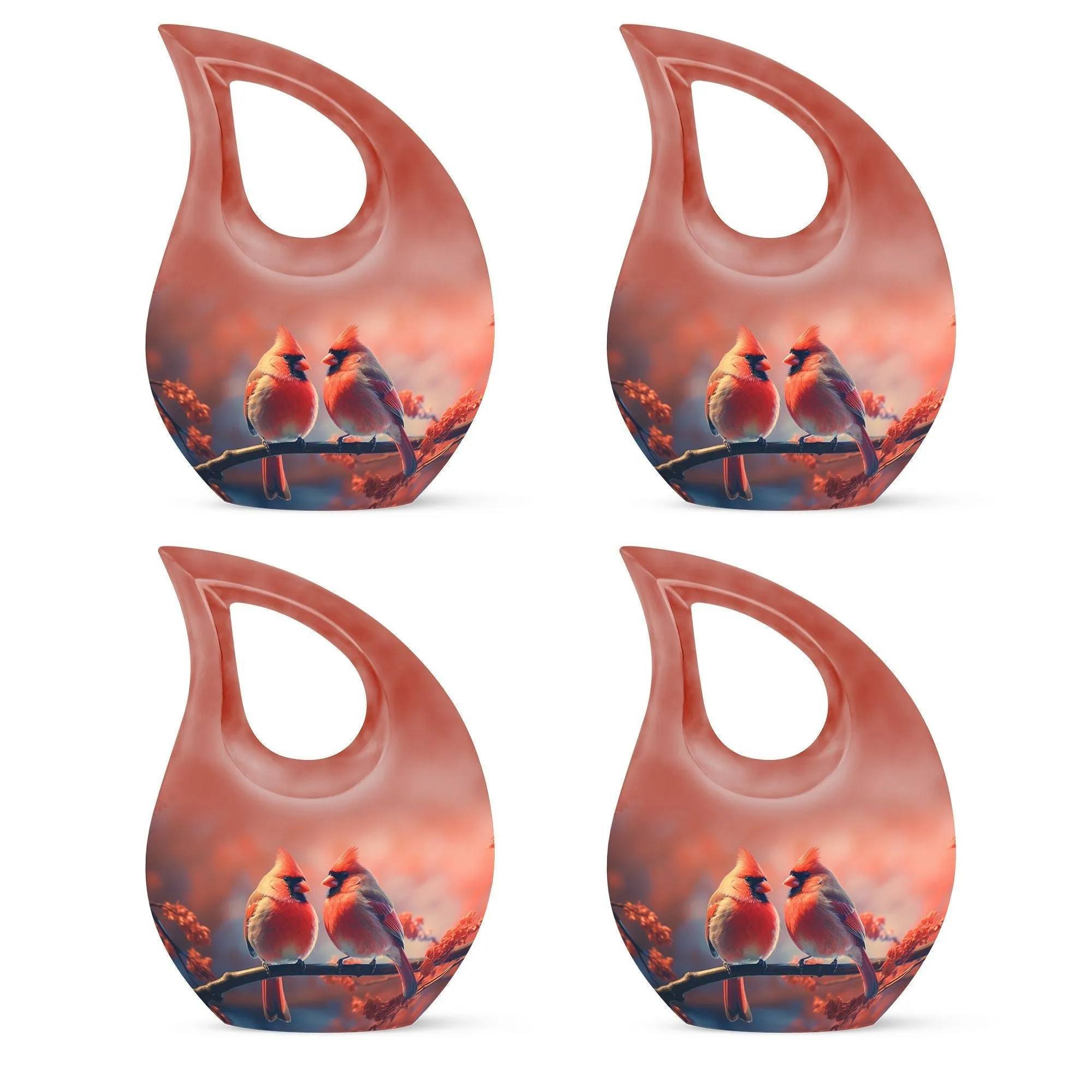 Cardinal Bird Urn – Full Size Memorial Cremation Urn