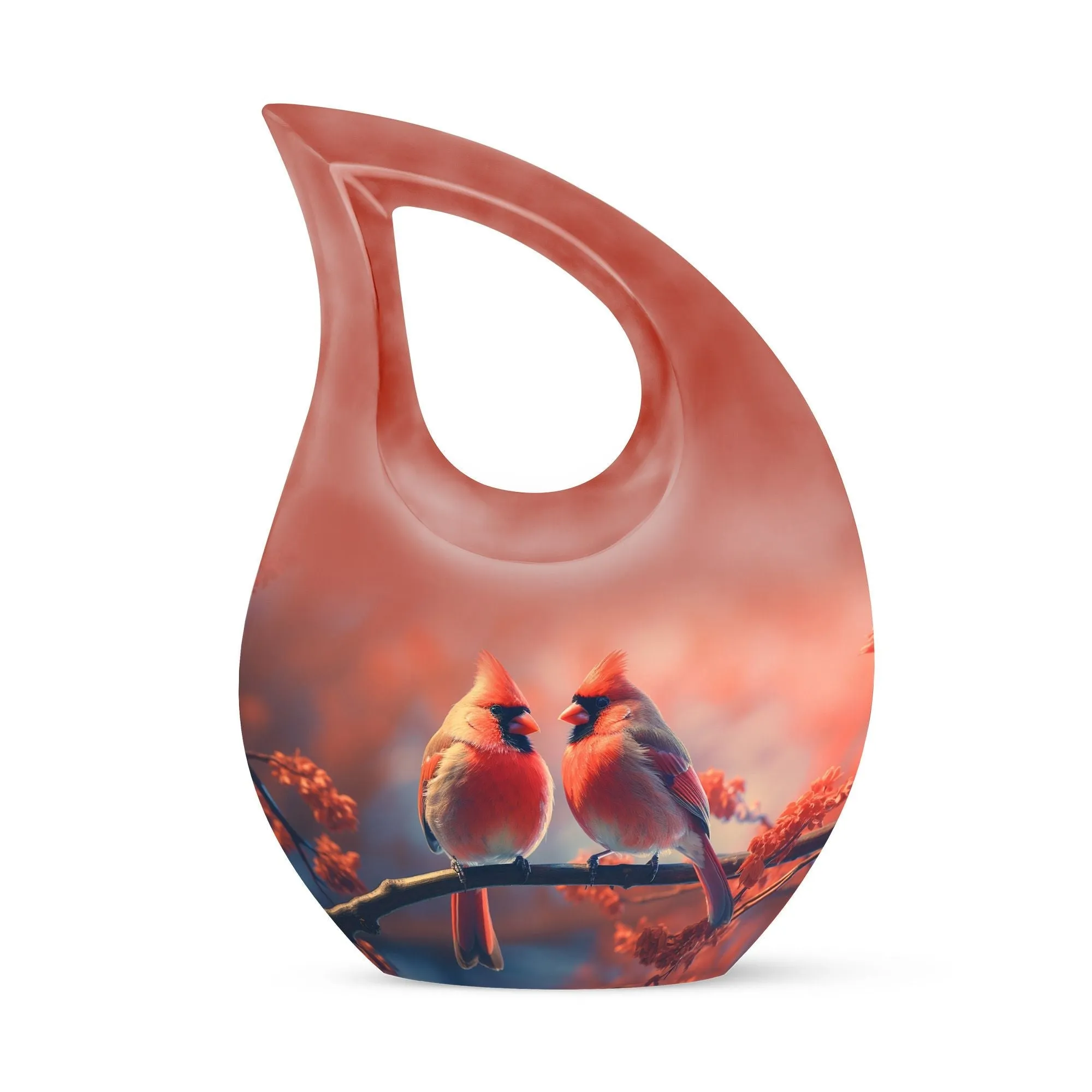Cardinal Bird Urn – Full Size Memorial Cremation Urn