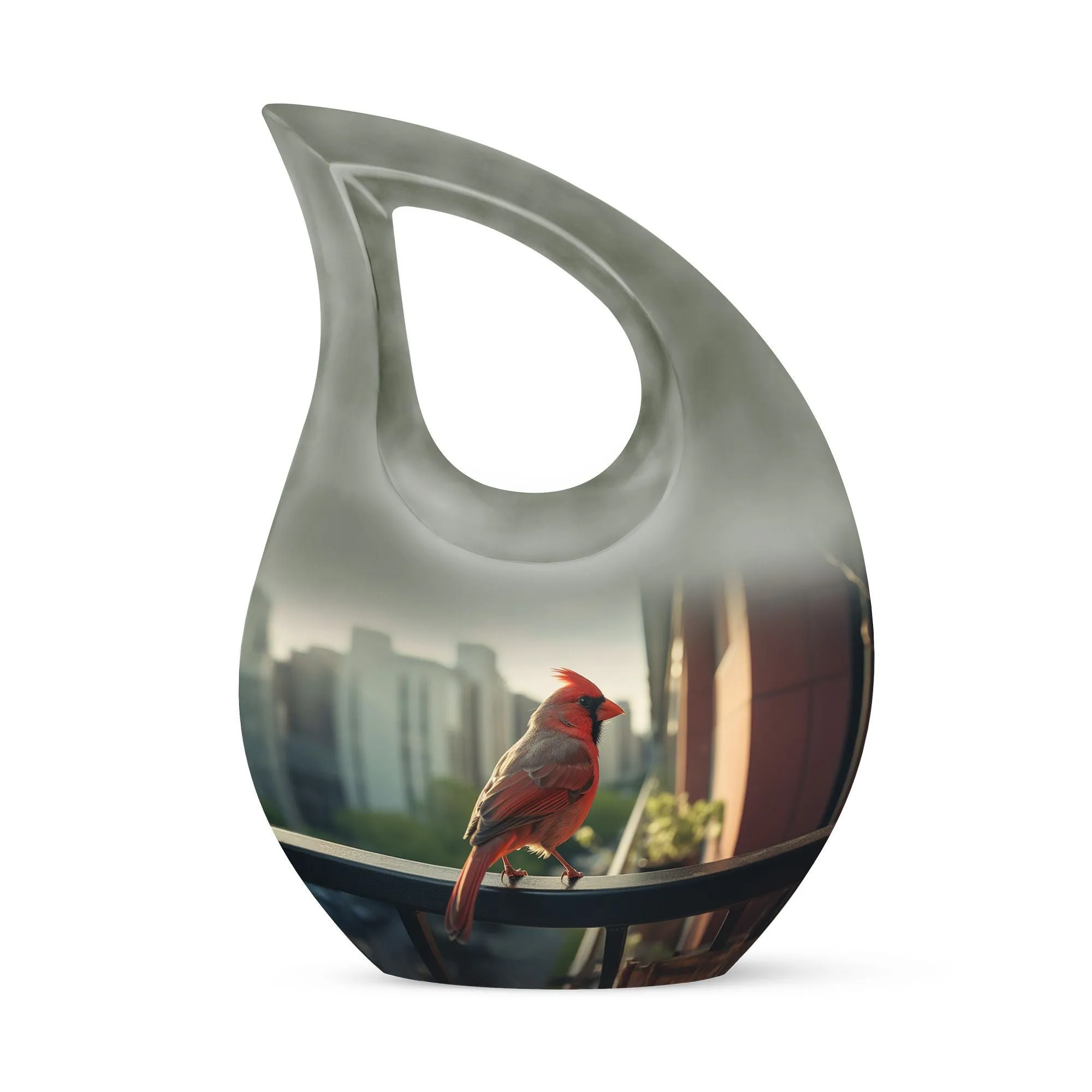 Cardinal Bird Urn – Full Size Memorial Cremation Urn