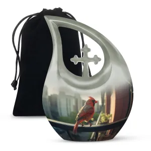 Cardinal Bird Urn – Full Size Memorial Cremation Urn