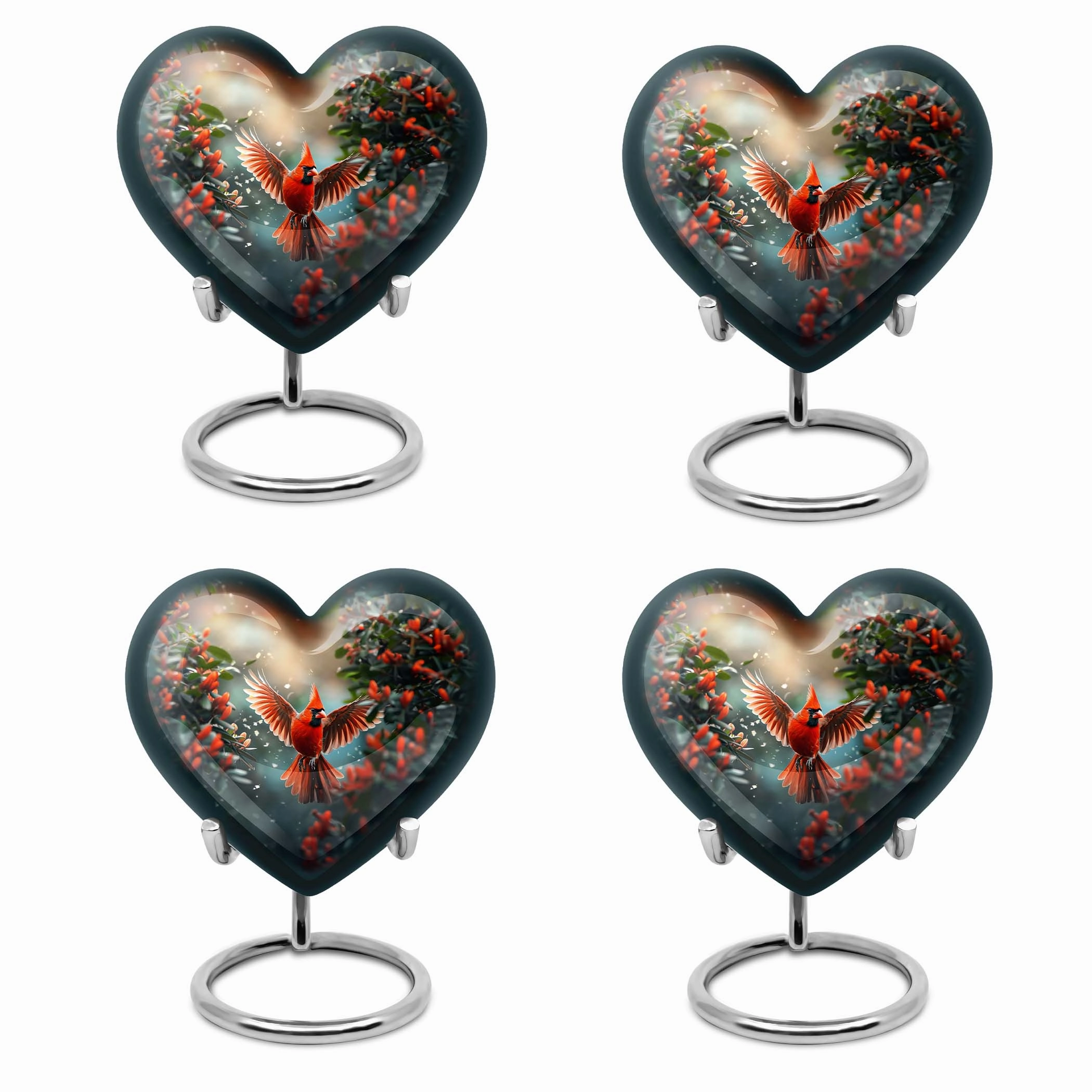 Cardinal Cremation Small Urns For Human Ashes Memorial & Funeral Urn