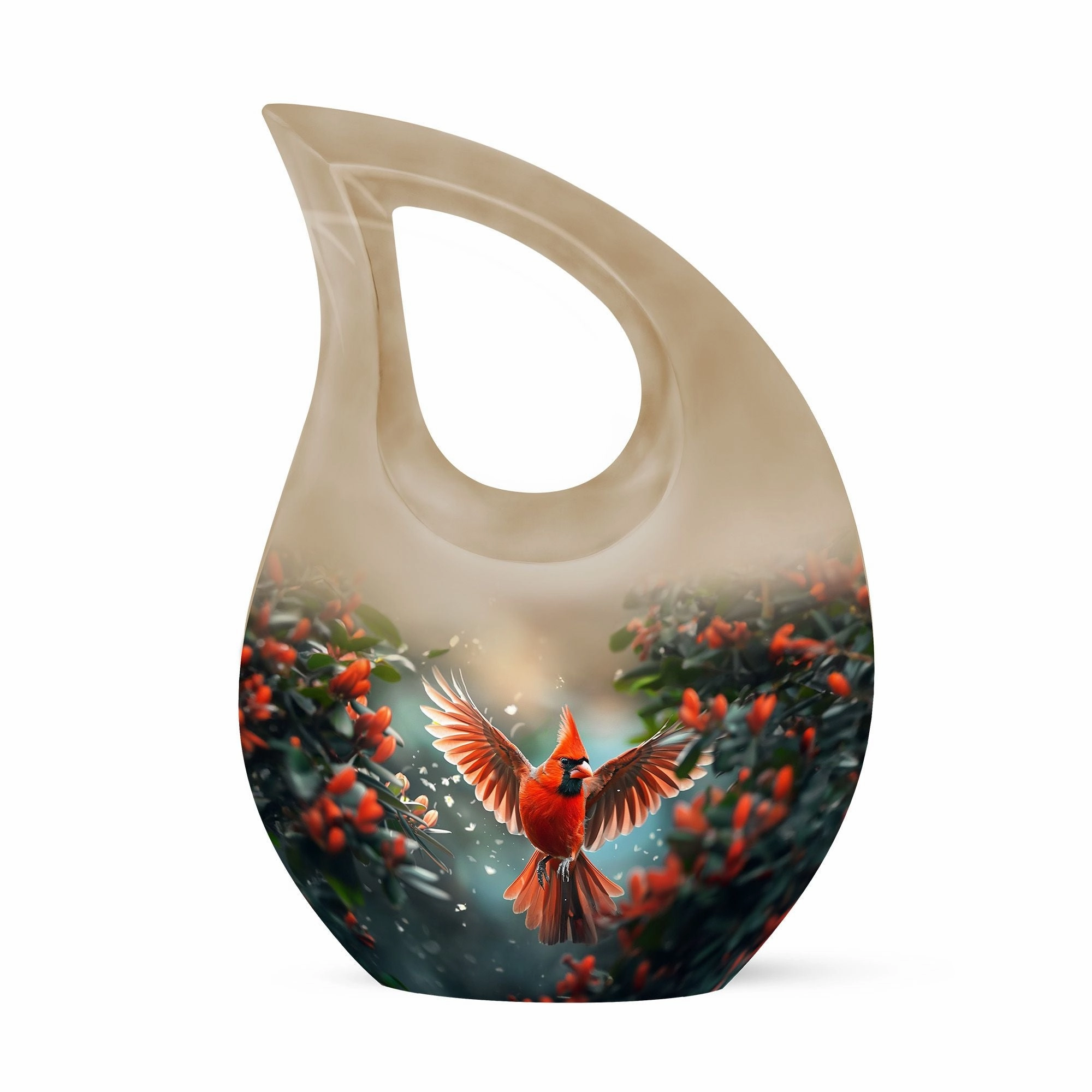 Cardinal Cremation Small Urns For Human Ashes Memorial & Funeral Urn