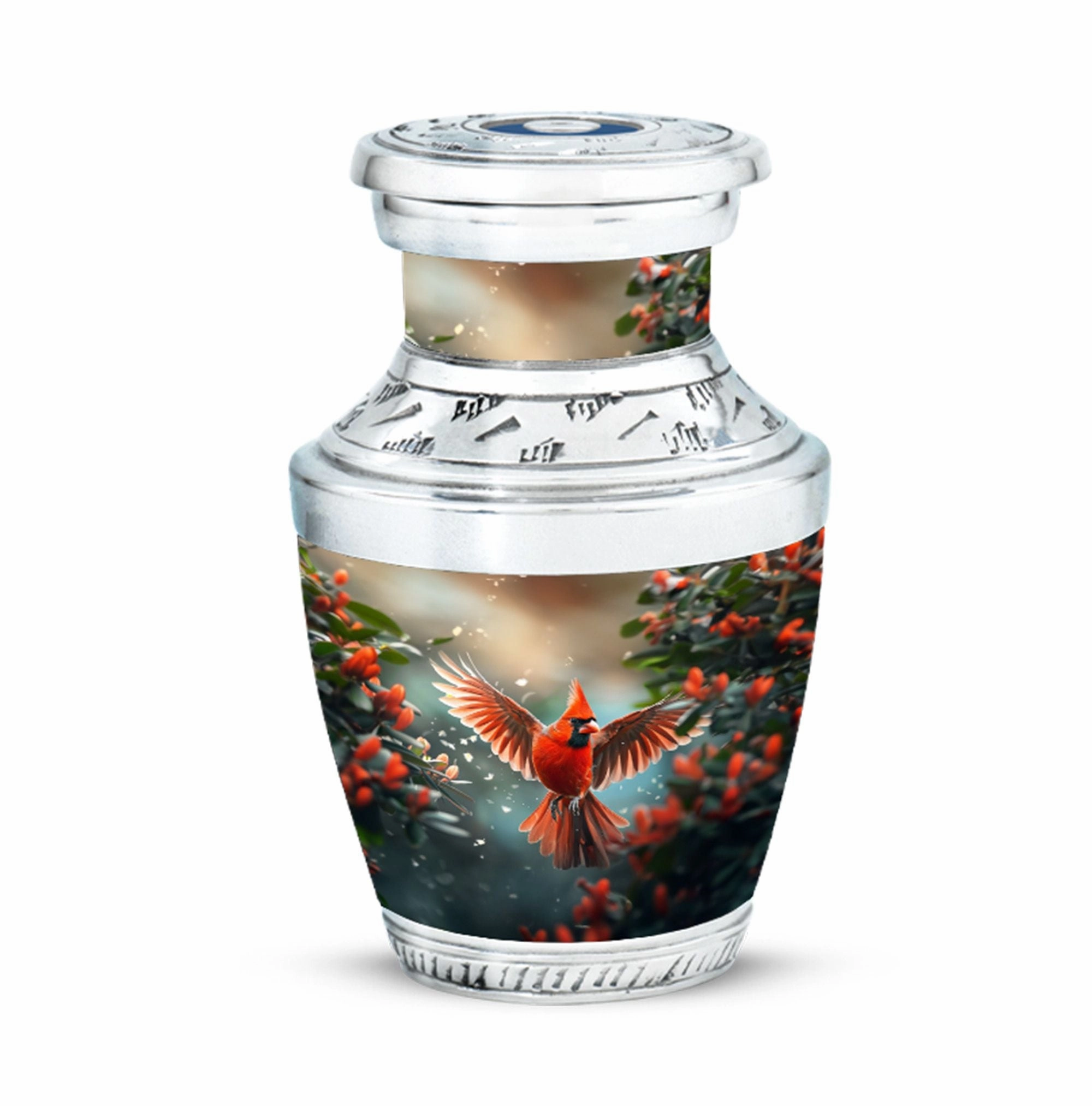 Cardinal Cremation Small Urns For Human Ashes Memorial & Funeral Urn