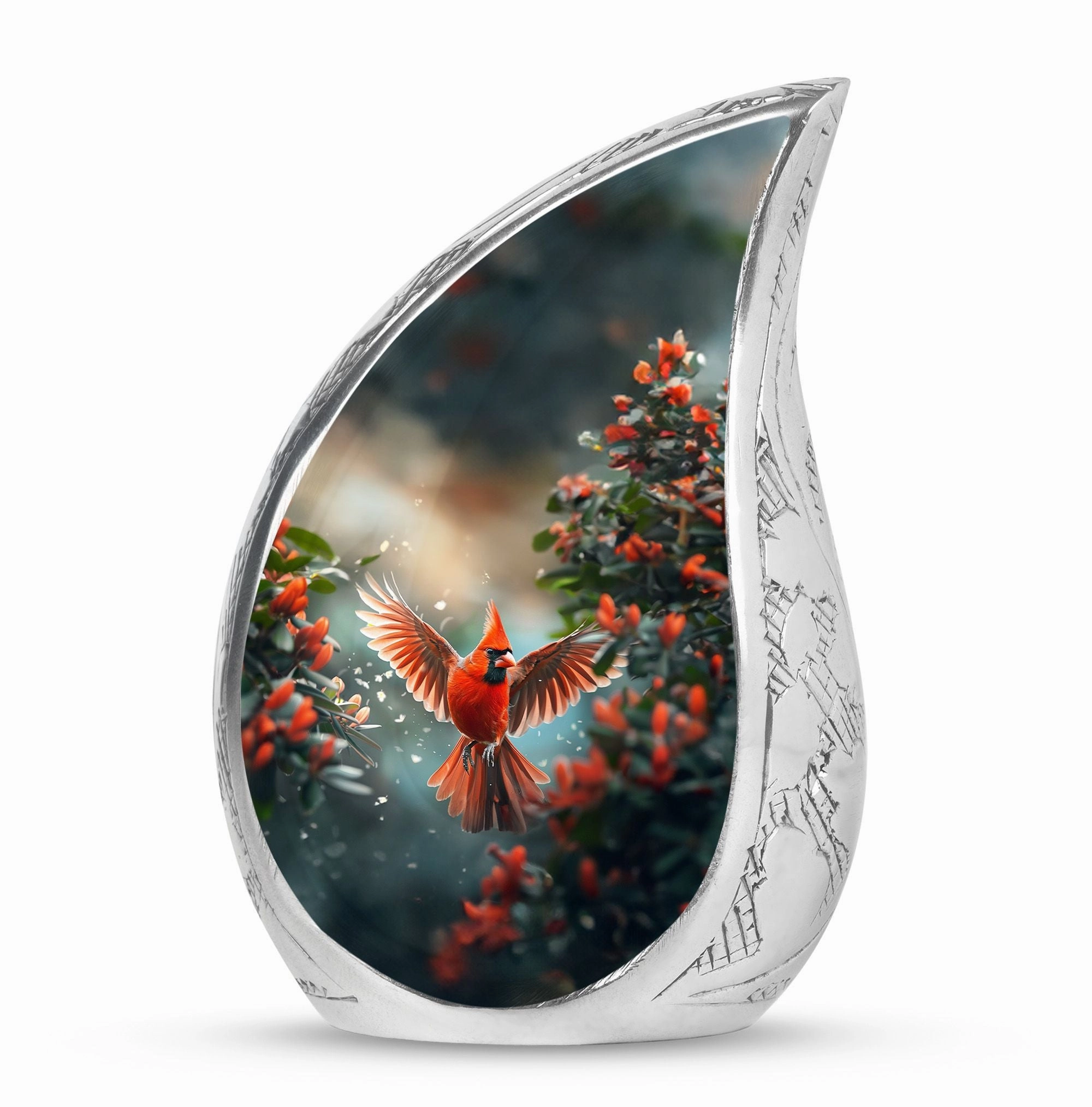 Cardinal Cremation Small Urns For Human Ashes Memorial & Funeral Urn