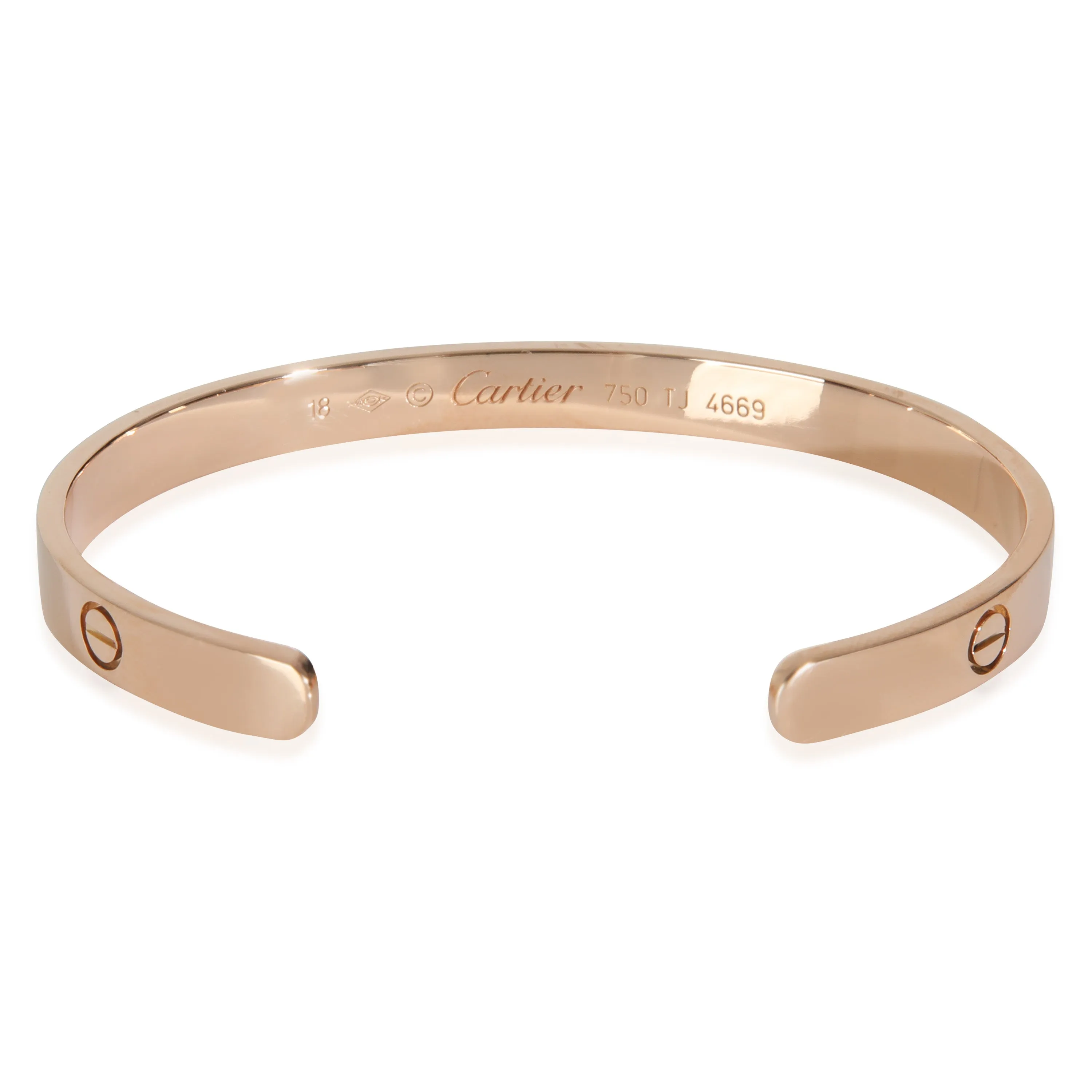 Cartier Rose Gold  Love Cuff Bracelet