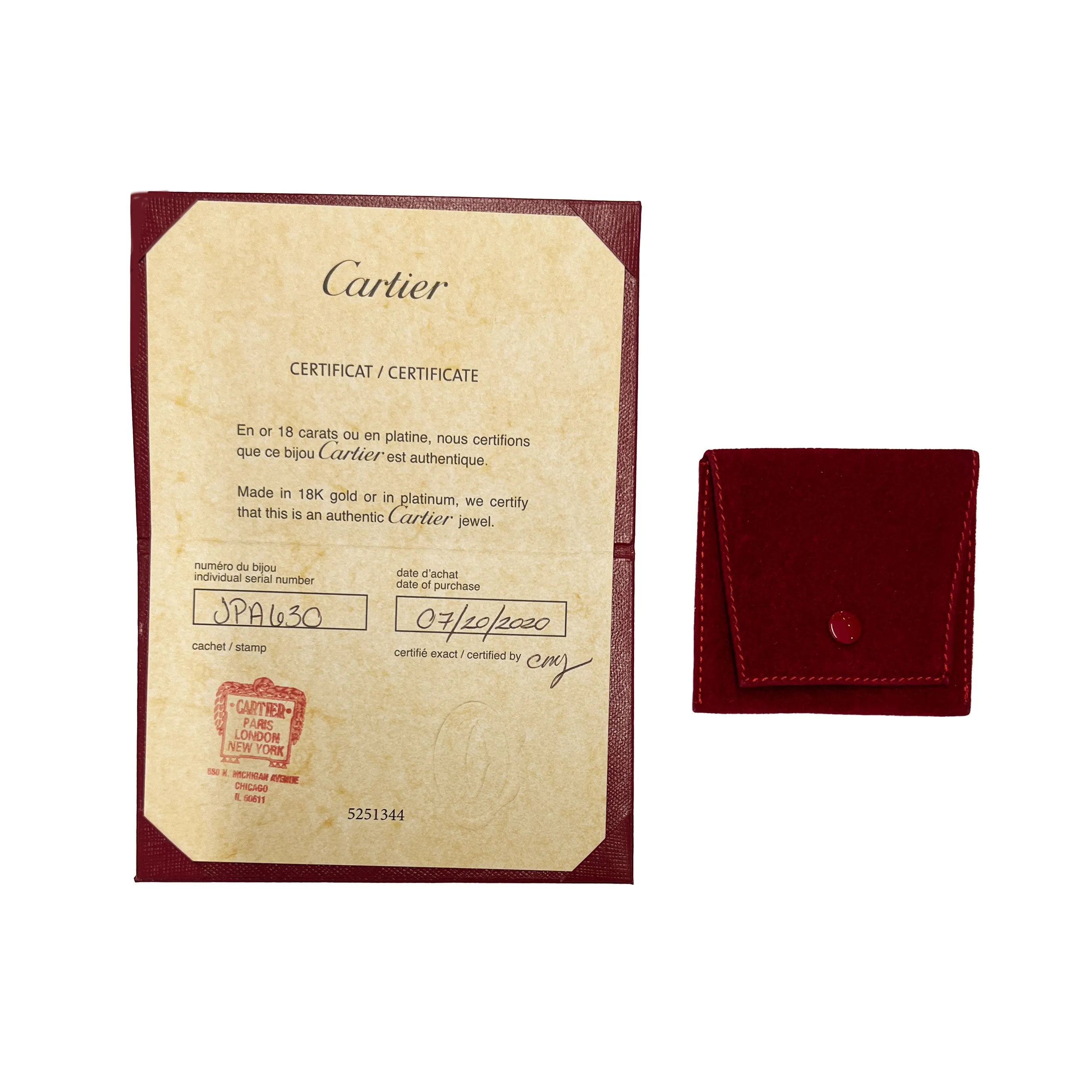 Cartier White Gold  Juste Un Clou Ring