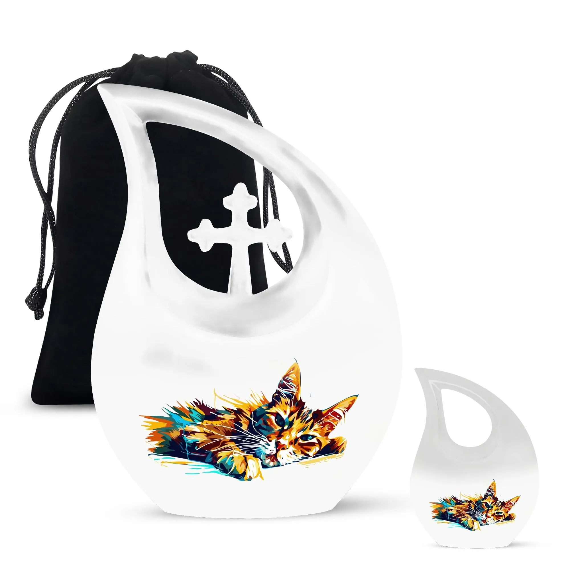 Cat Cremation Urn-Memorial Cremation Urn For Ashes