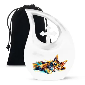 Cat Cremation Urn-Memorial Cremation Urn For Ashes