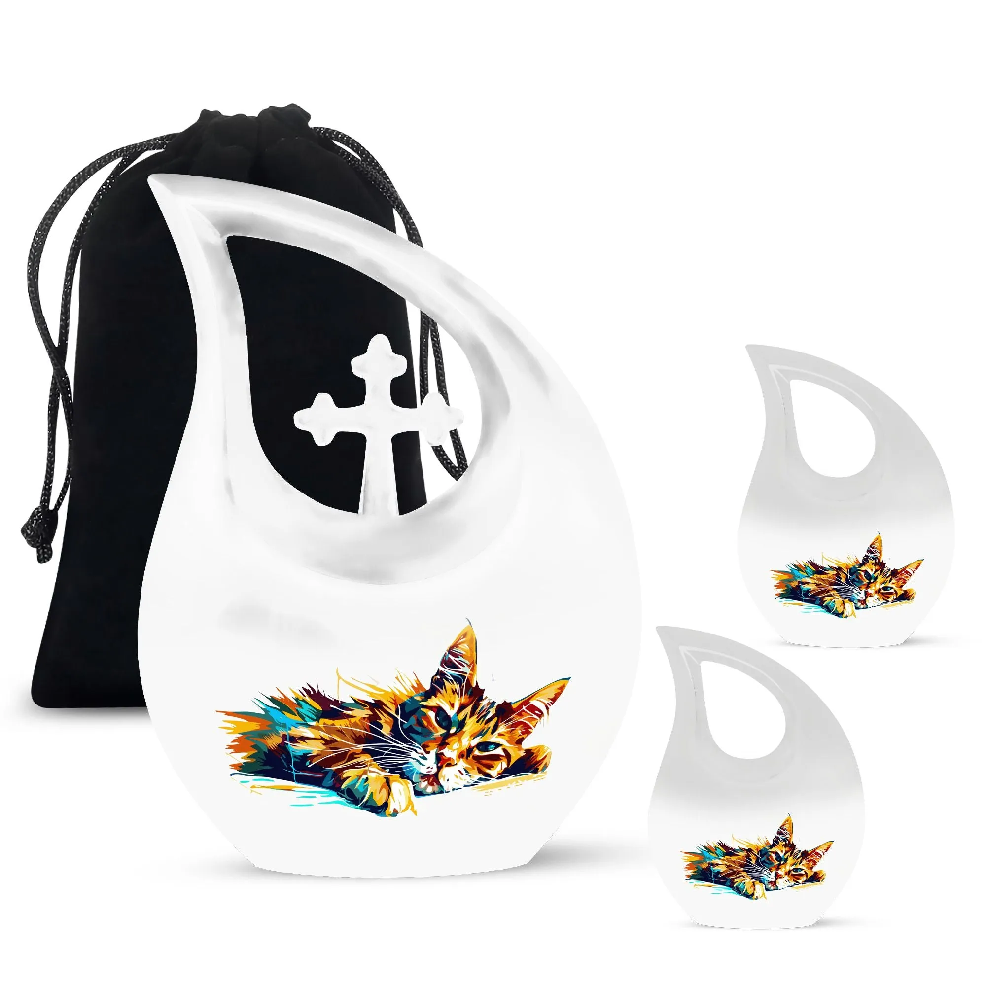 Cat Cremation Urn-Memorial Cremation Urn For Ashes
