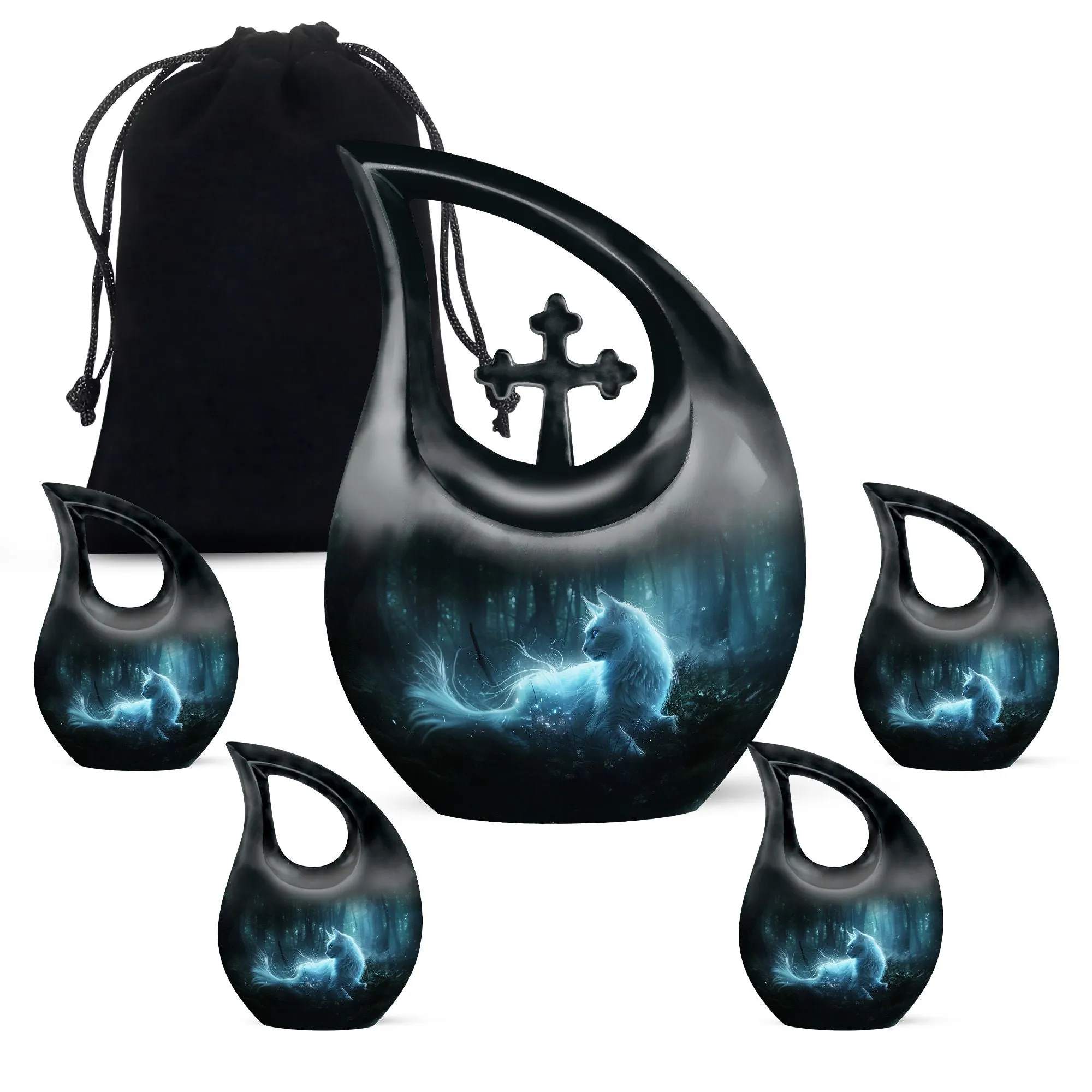 Cat Urn: Cross Drop Design Offering Affordable Cremation