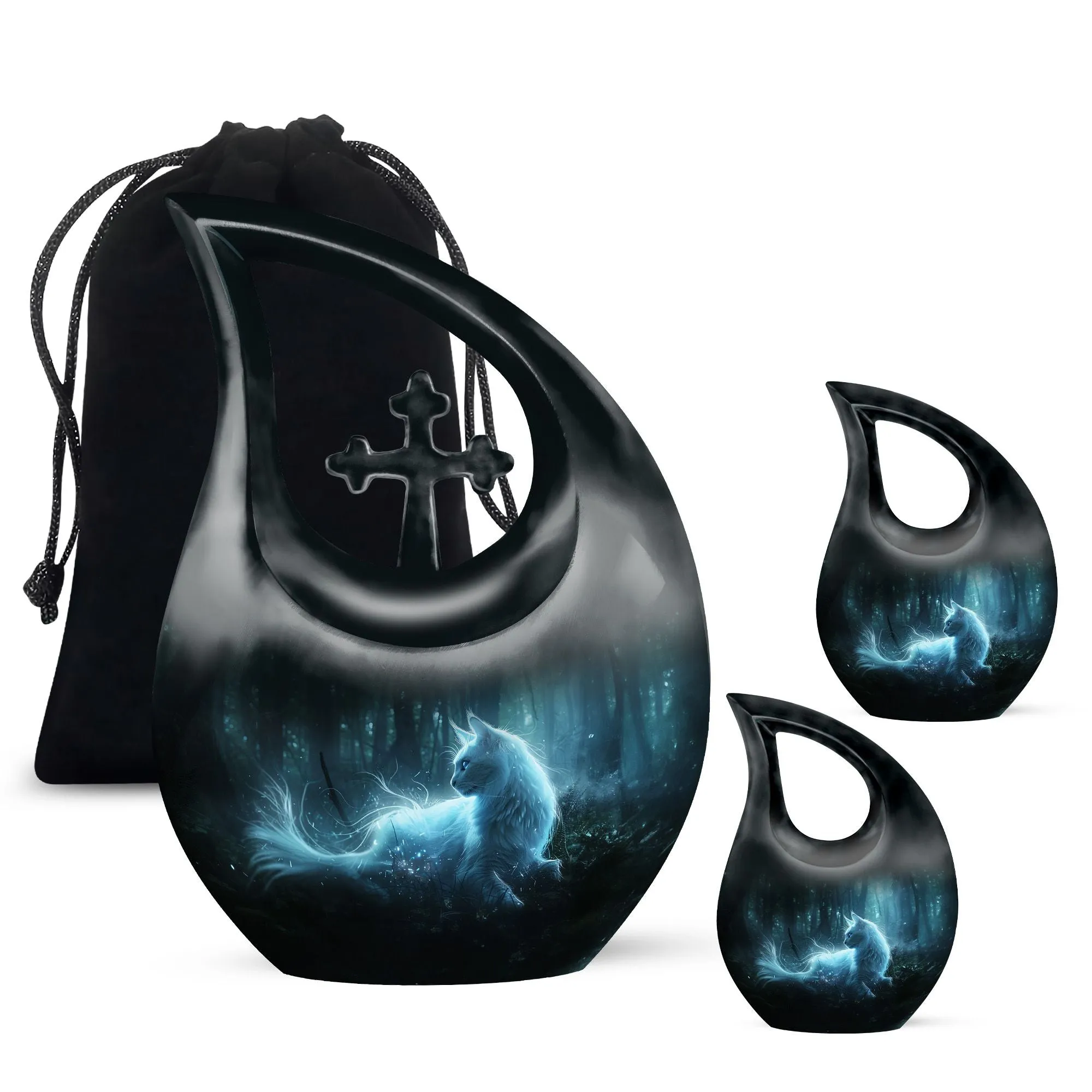 Cat Urn: Cross Drop Design Offering Affordable Cremation