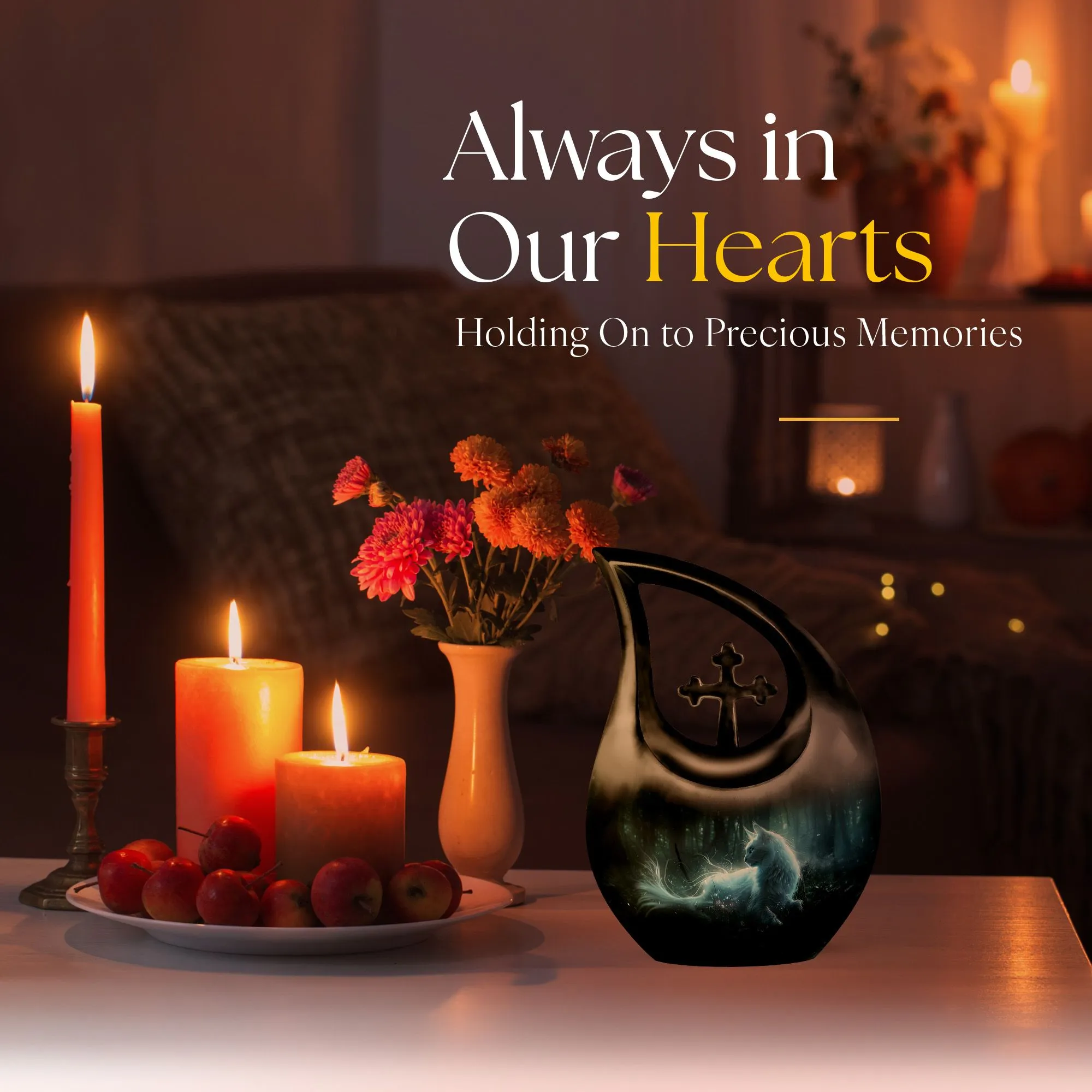 Cat Urn: Cross Drop Design Offering Affordable Cremation
