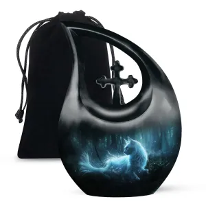 Cat Urn: Cross Drop Design Offering Affordable Cremation