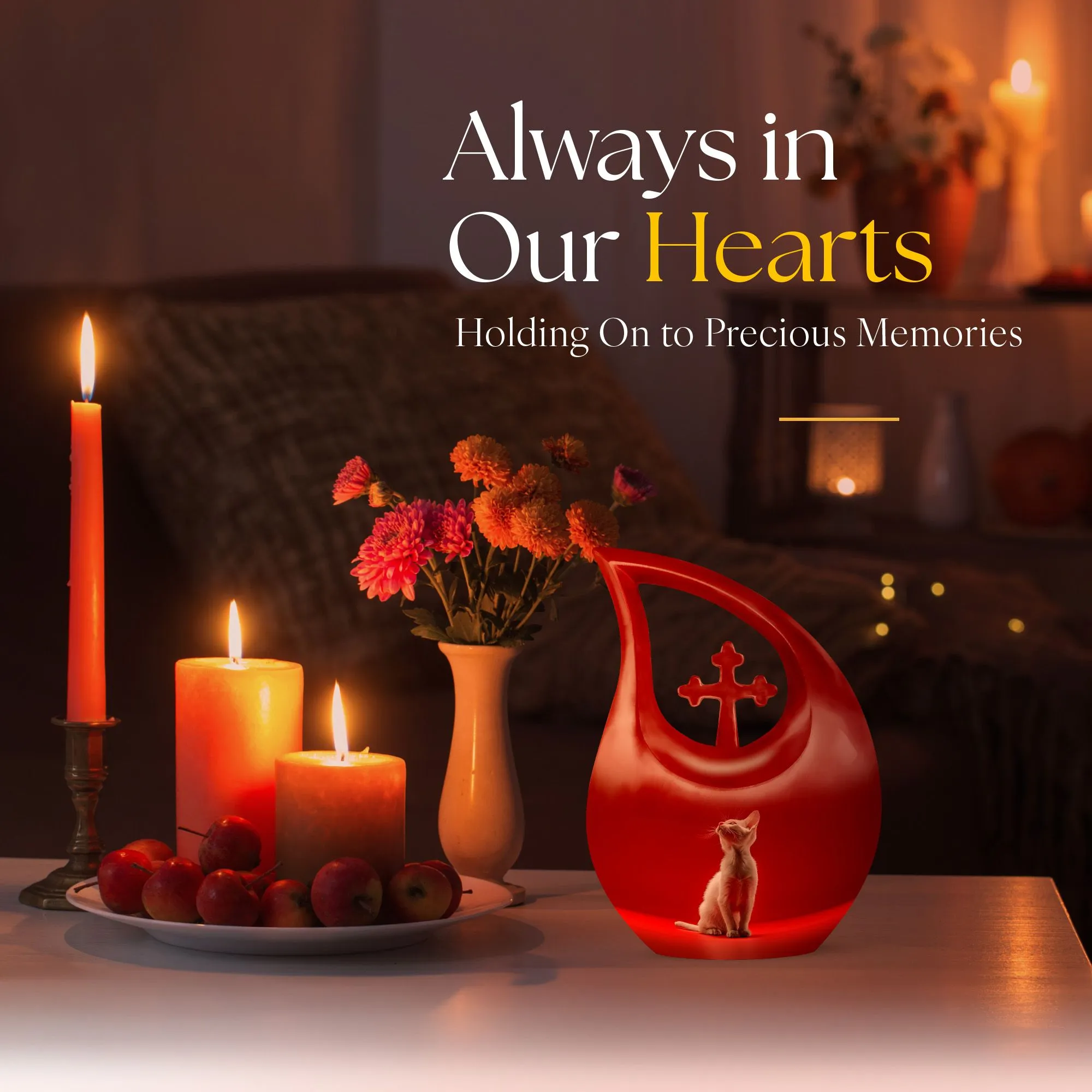 Cat Urn : Dignified Memorial Urn For Cherished Ashes