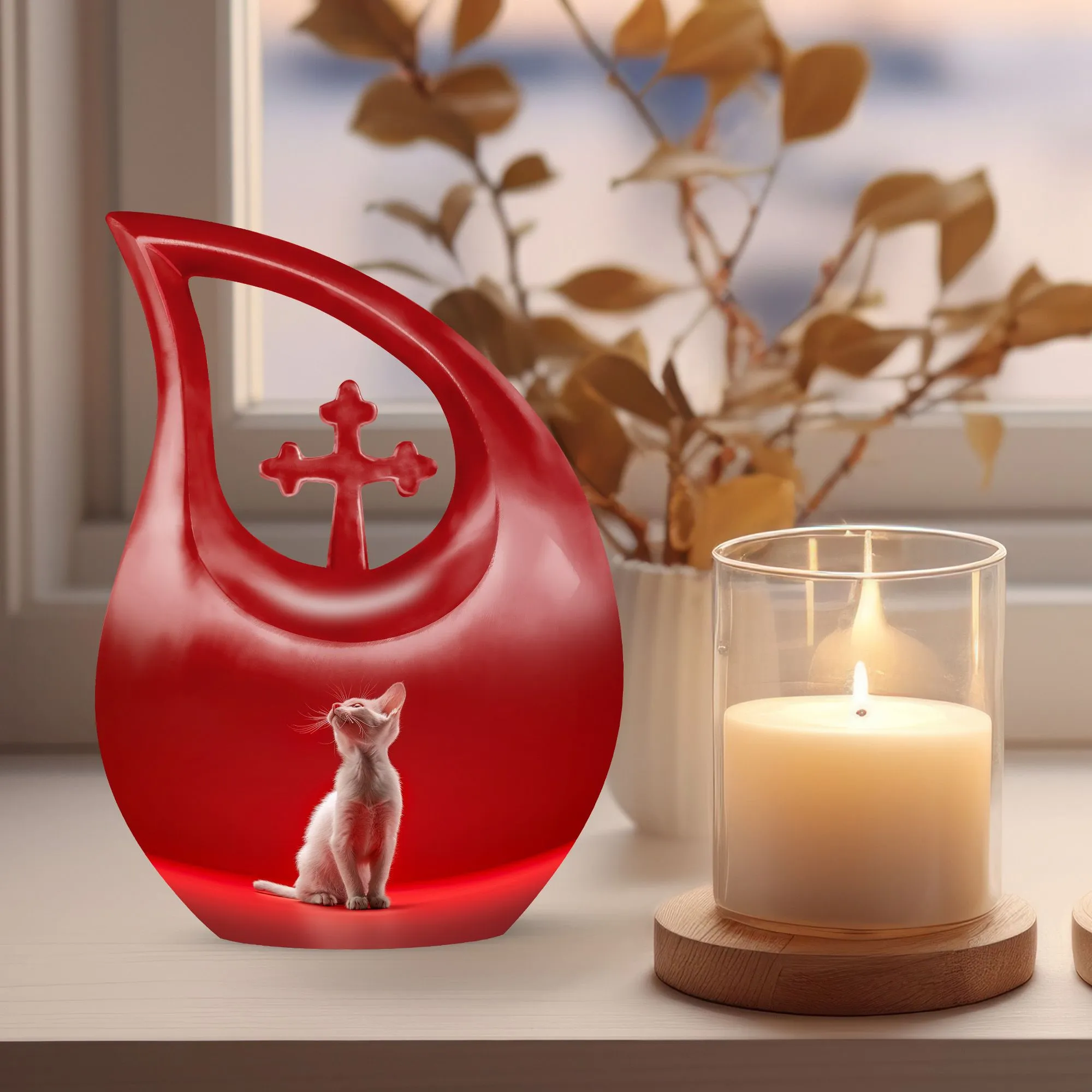 Cat Urn : Dignified Memorial Urn For Cherished Ashes