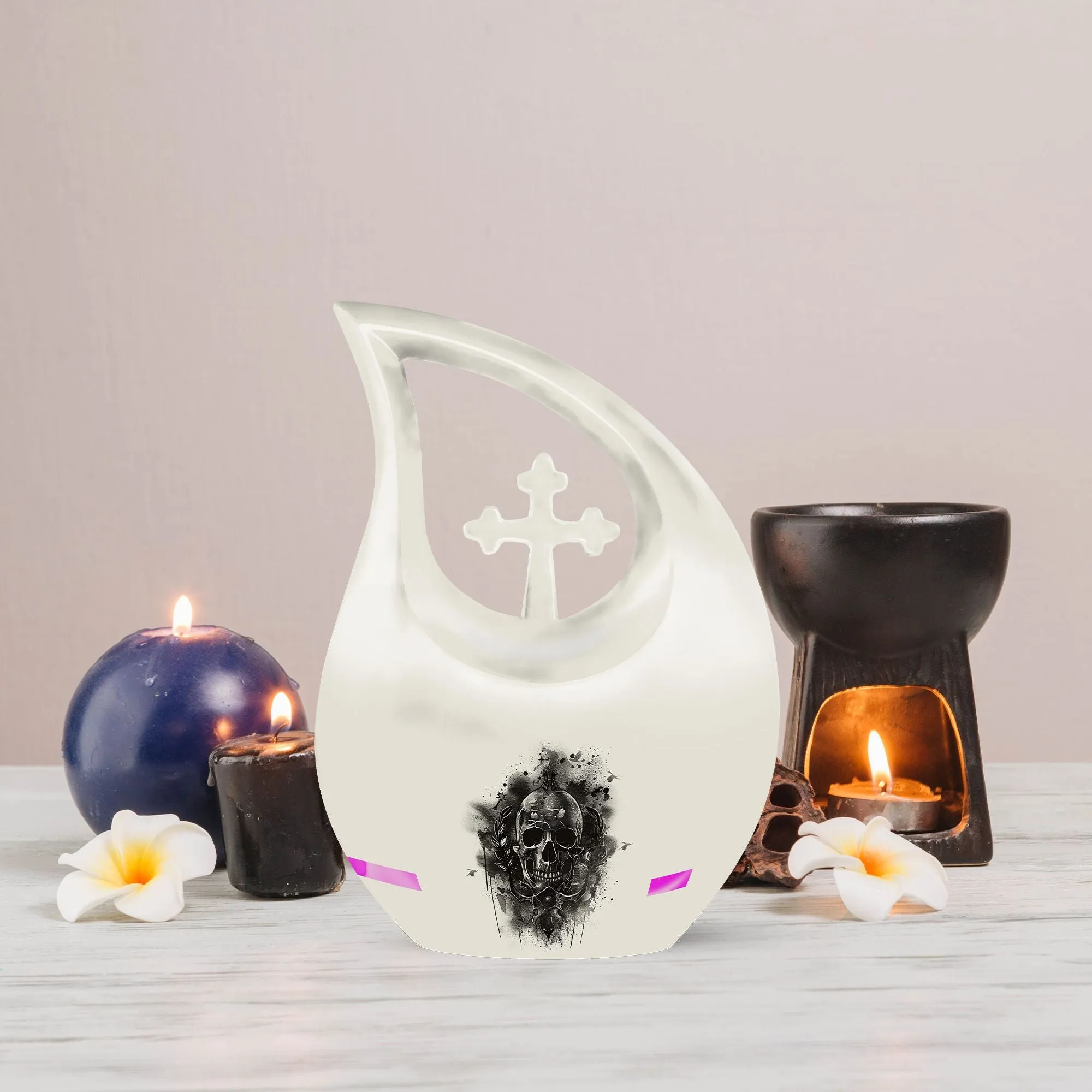 Catholic Theme Cremation Urn Memorial for Cherished Remains