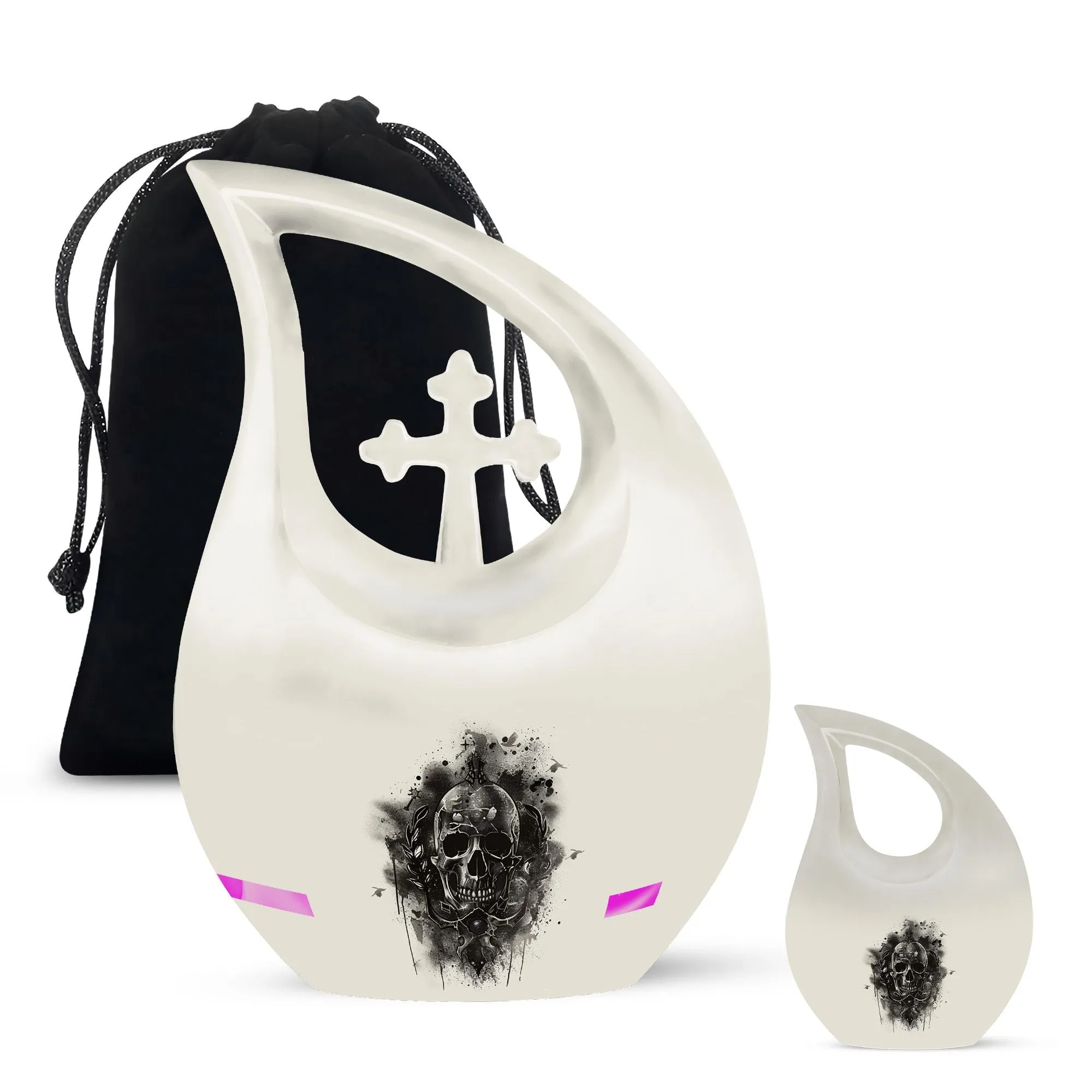 Catholic Theme Cremation Urn Memorial for Cherished Remains