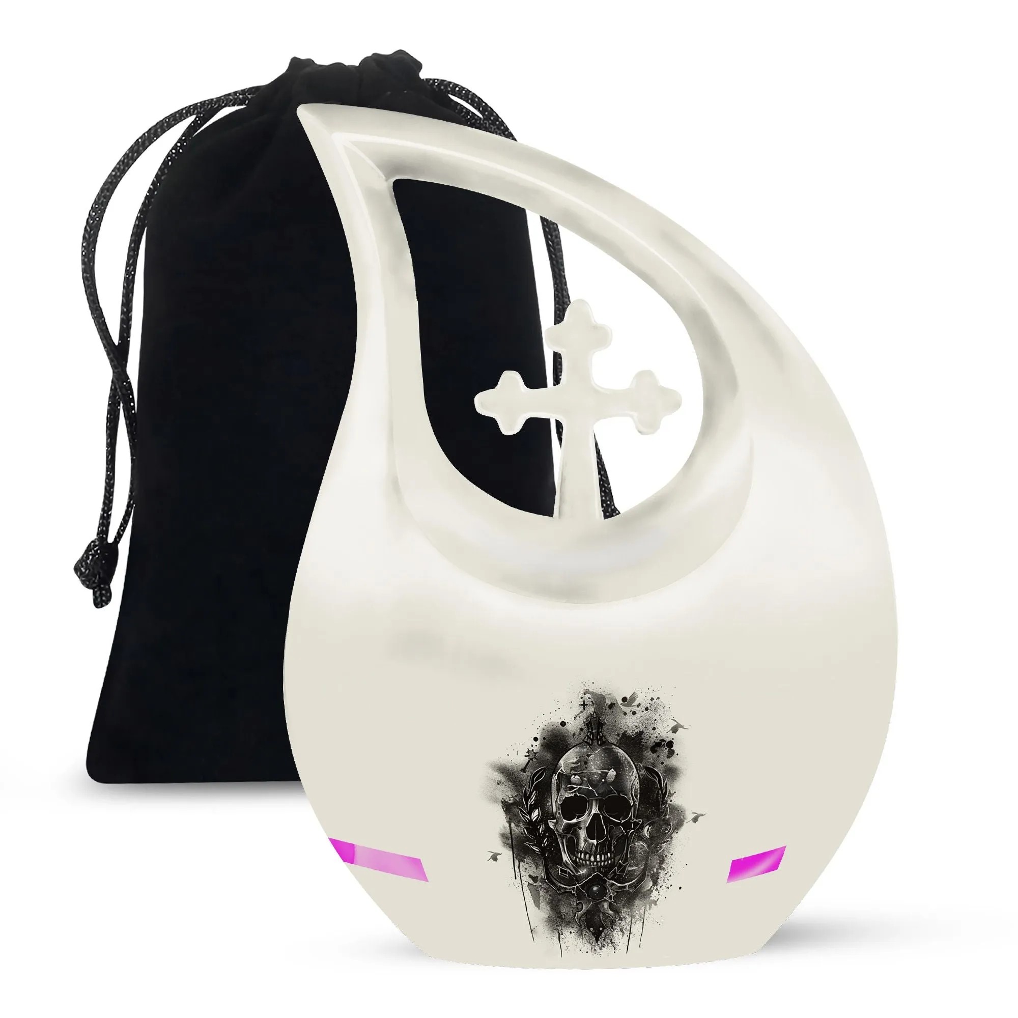 Catholic Theme Cremation Urn Memorial for Cherished Remains