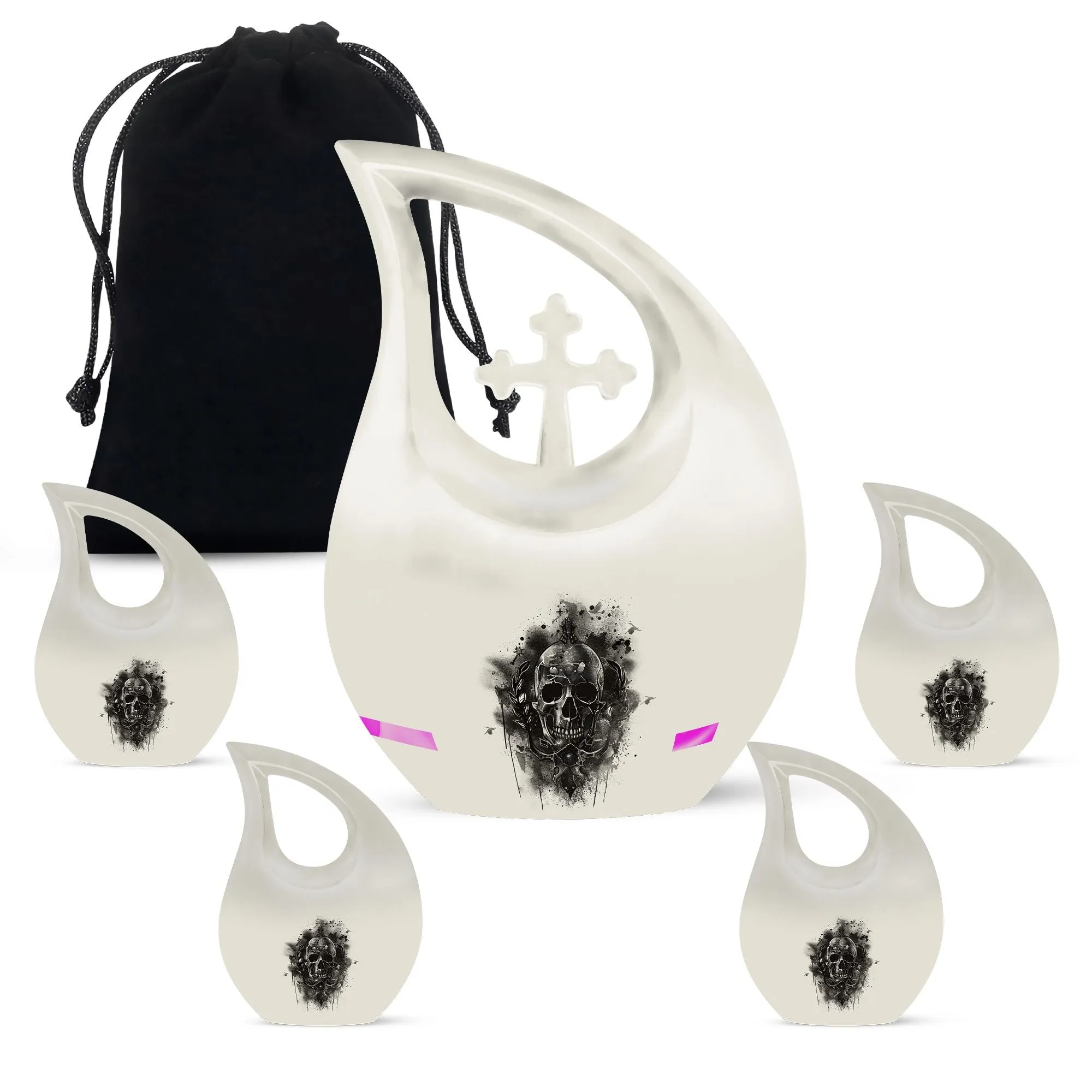 Catholic Theme Cremation Urn Memorial for Cherished Remains
