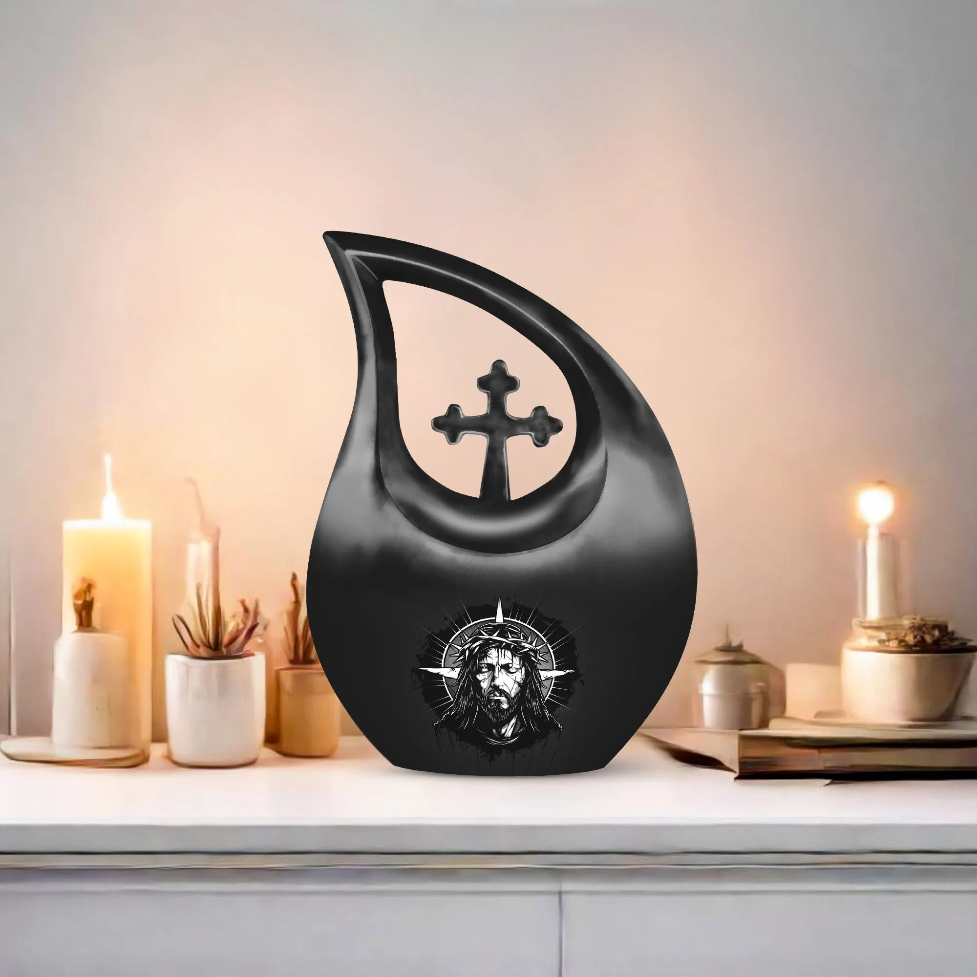 Catholic Urn - A Memorial Cremation Urn For Ashes