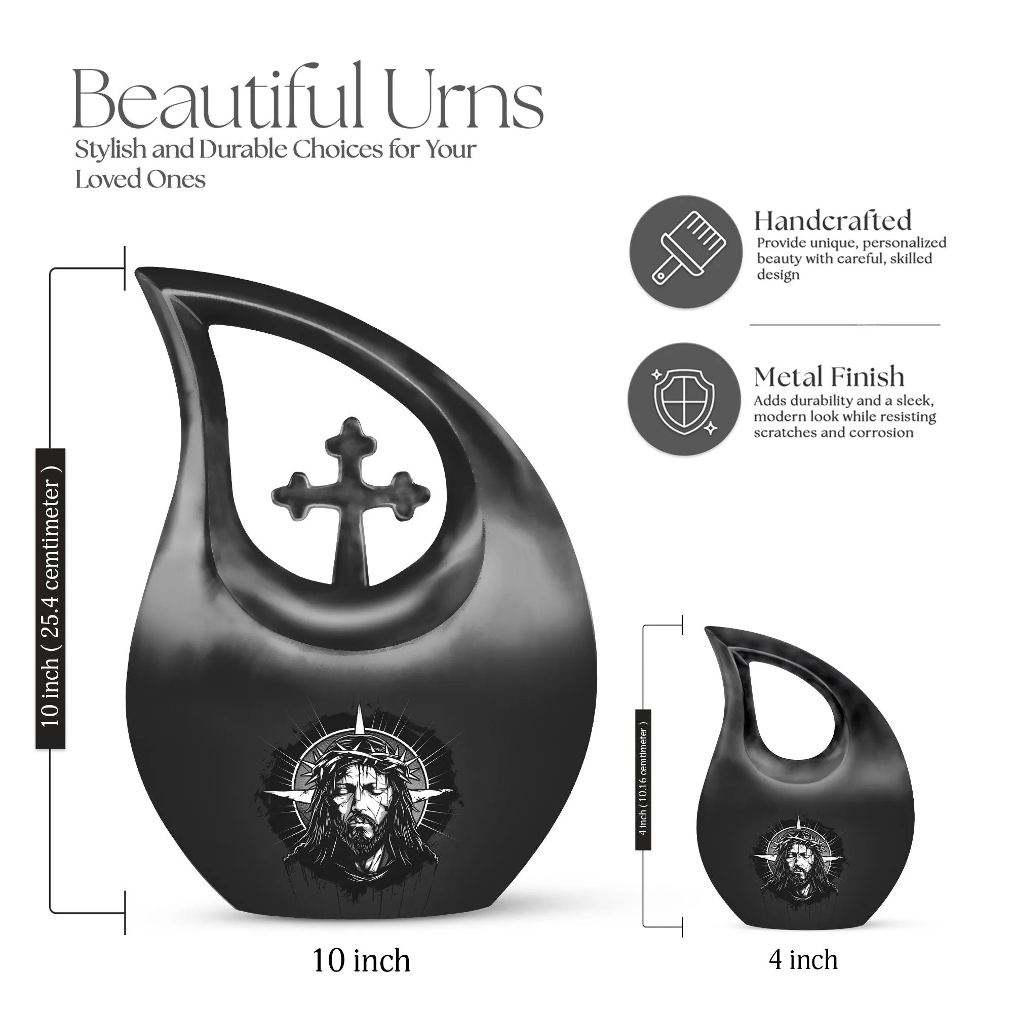 Catholic Urn - A Memorial Cremation Urn For Ashes