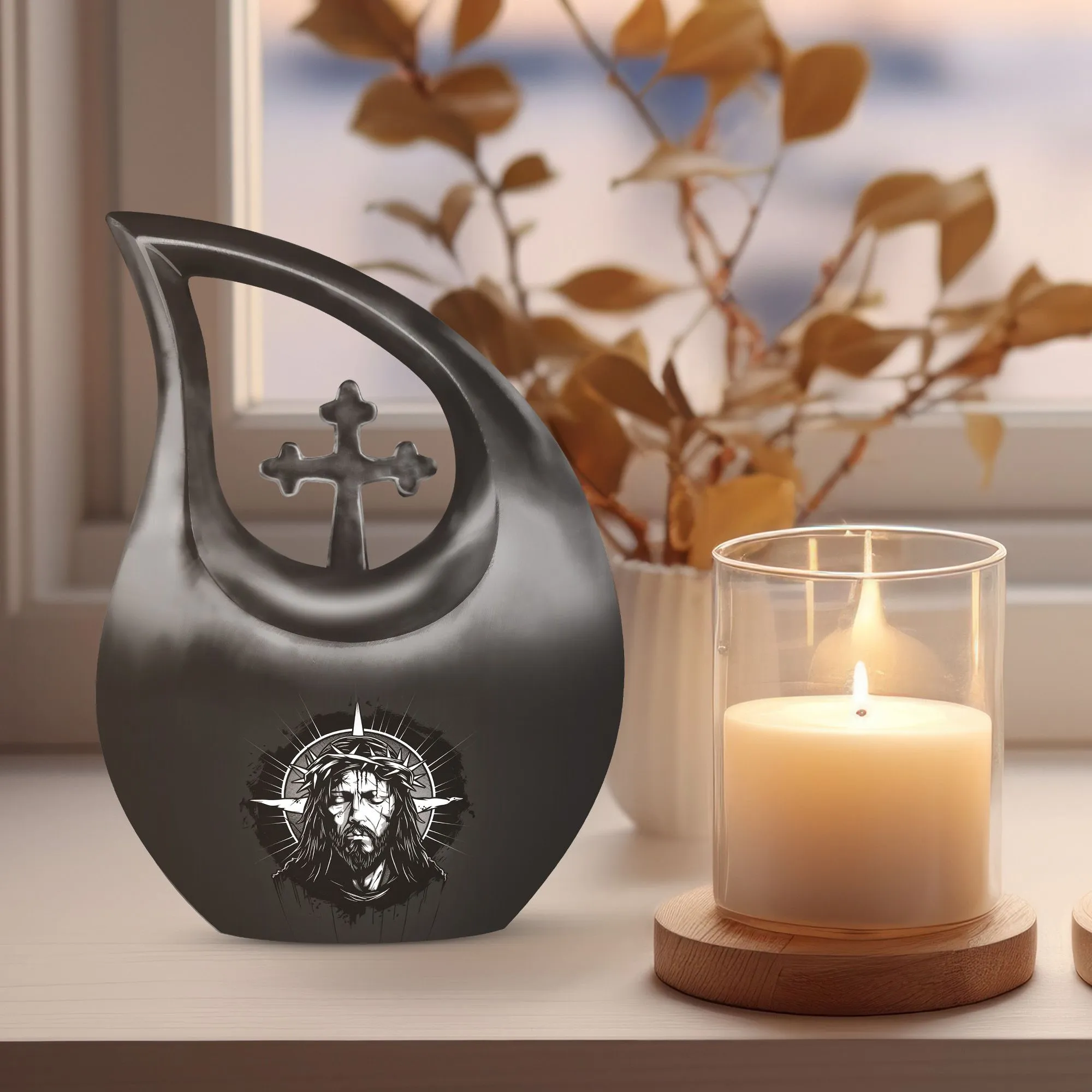 Catholic Urn - A Memorial Cremation Urn For Ashes