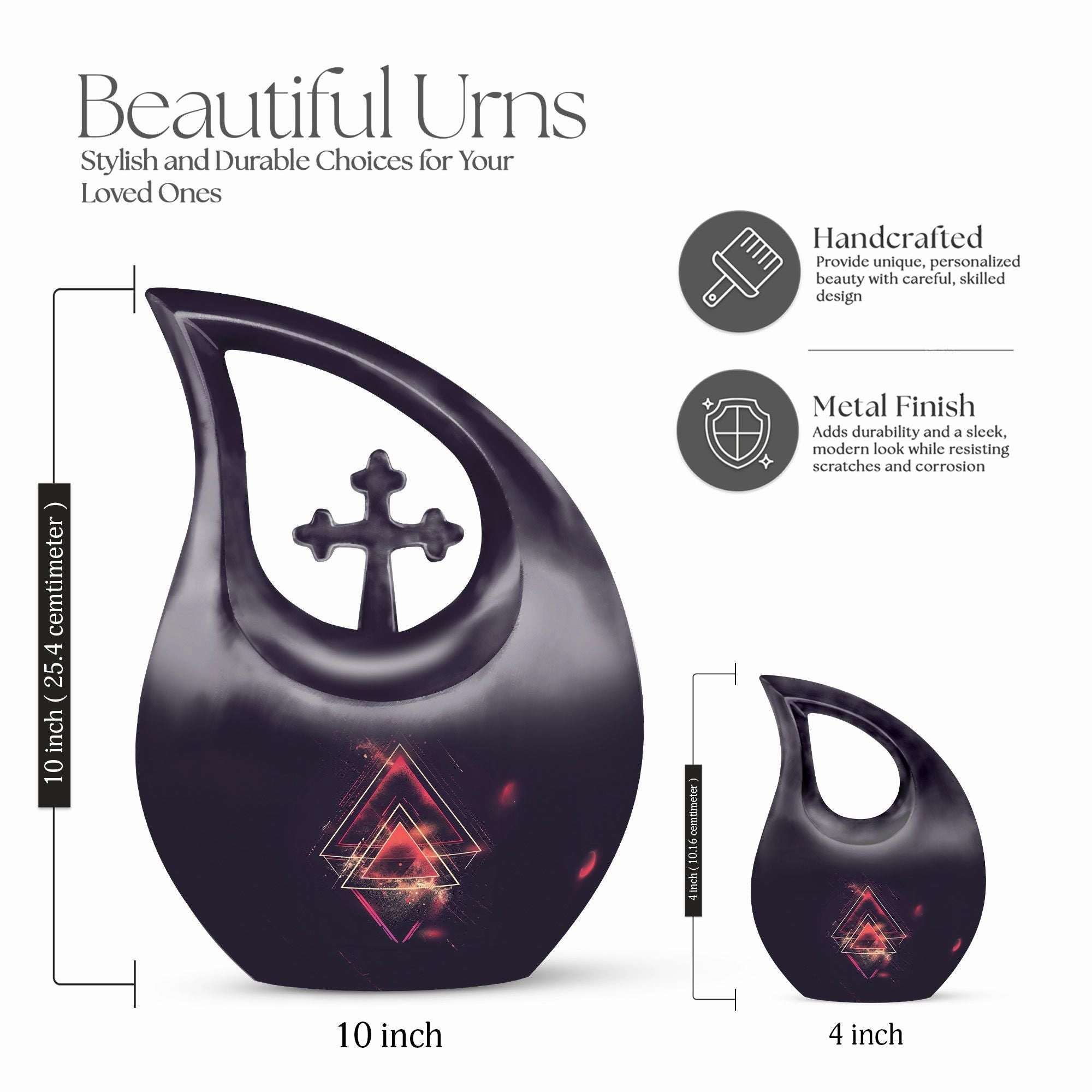 Catholic Urn : A Respectful Memorial Urn for Human Ashes
