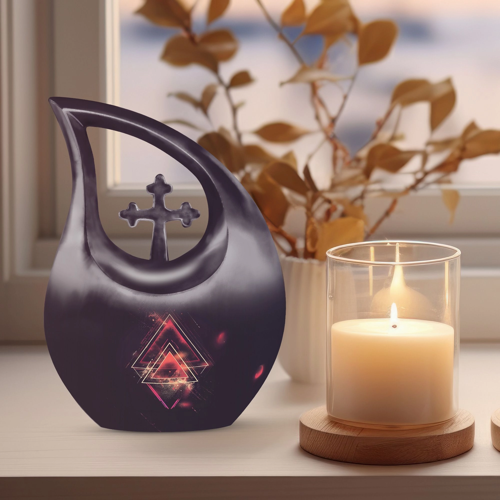 Catholic Urn : A Respectful Memorial Urn for Human Ashes