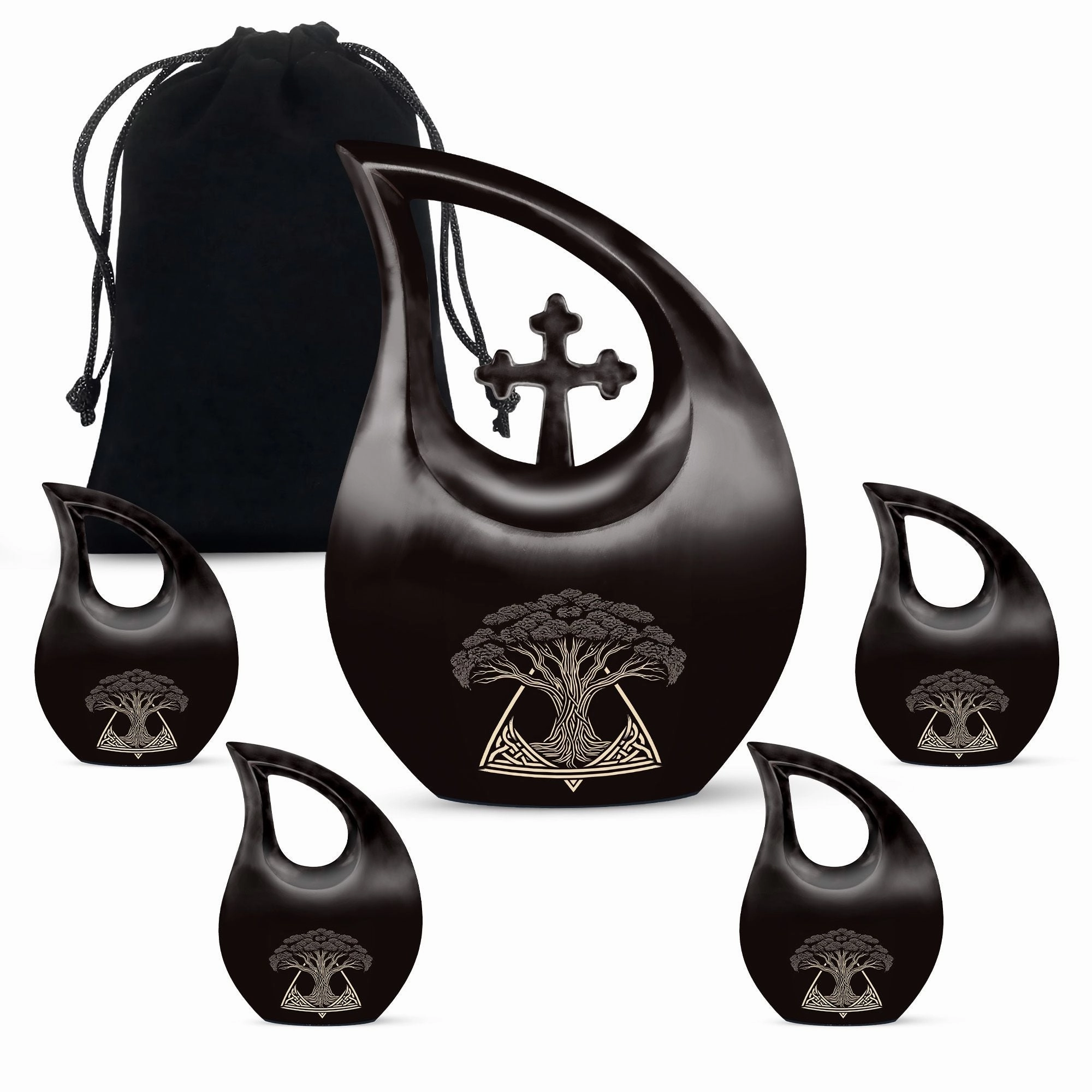 Catholic Urn : Eternal Memory Cremation Urn For Ashes