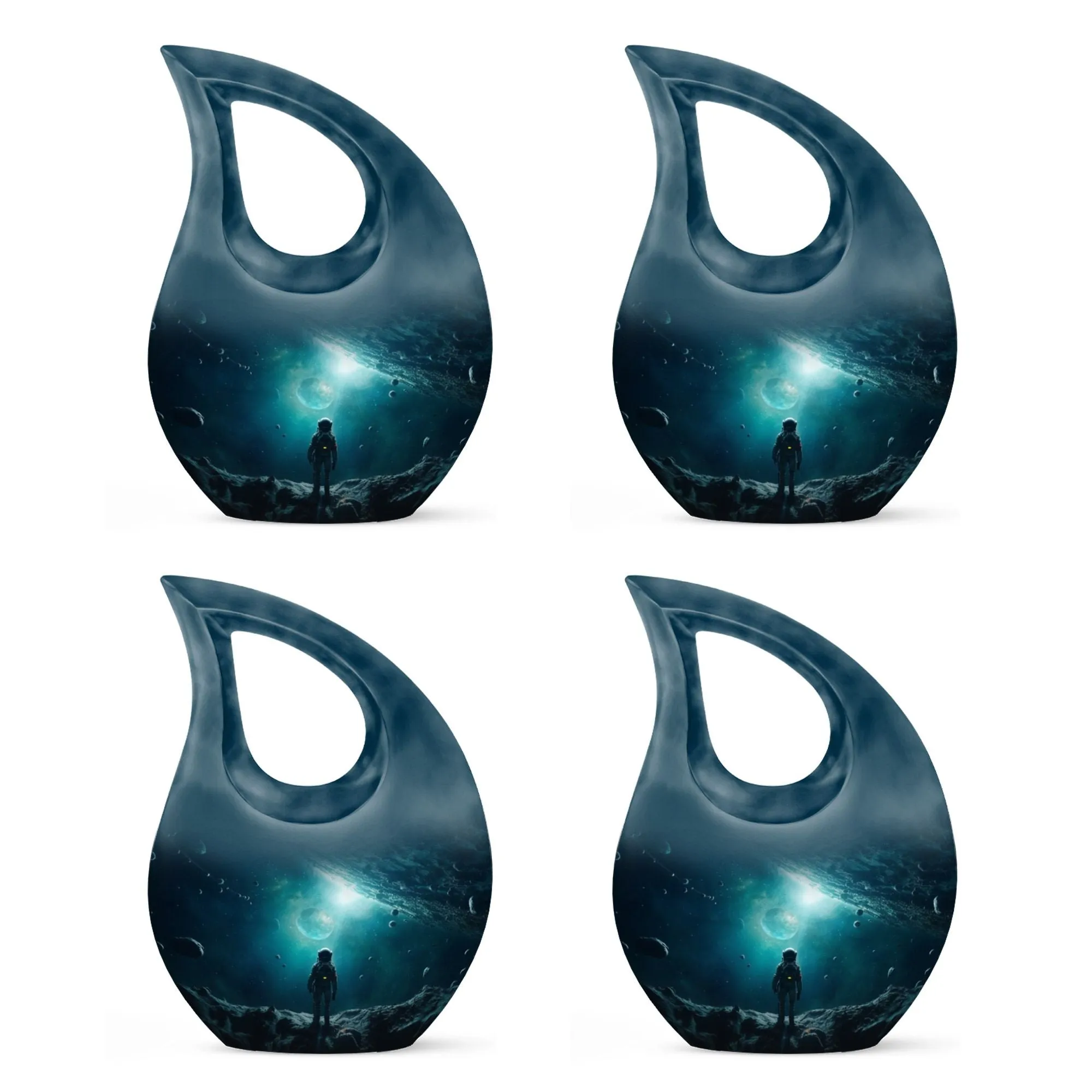 Celestial Journey Astronaut Urn for an Eternal Cosmic Memorial