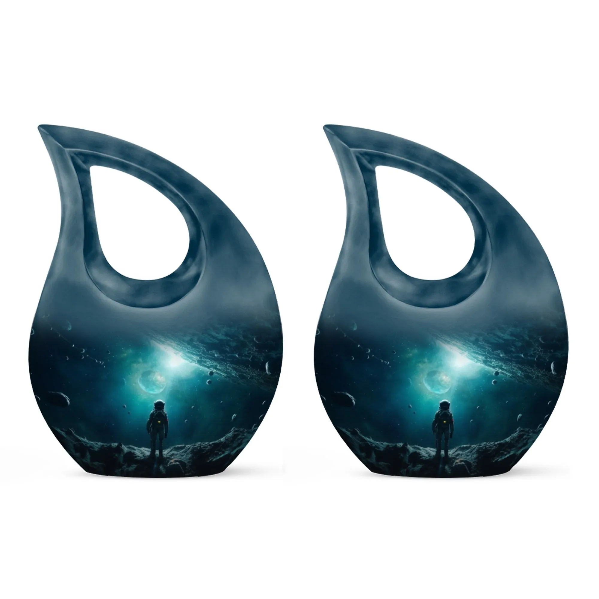 Celestial Journey Astronaut Urn for an Eternal Cosmic Memorial