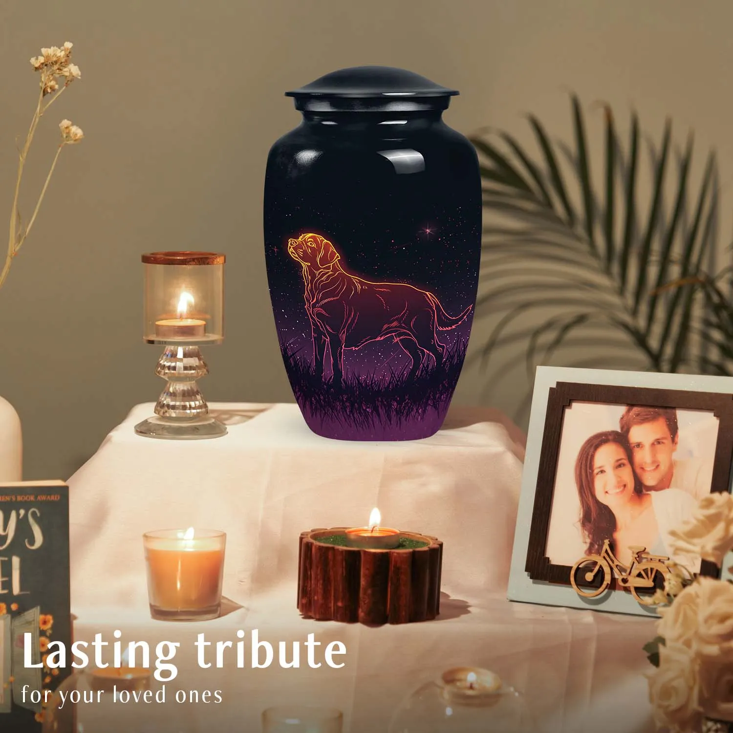 Celestial Labrador Dog Pet Cremation Urn For Ashes