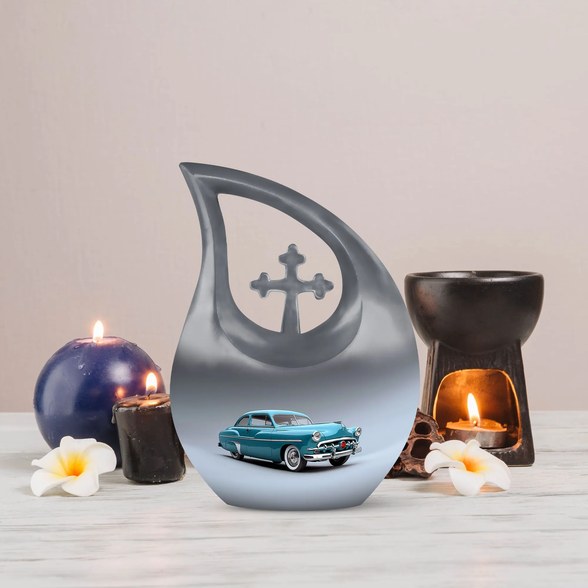 Charm Urn: Reminiscent Pleasure Memorial Urn for Human Ashes