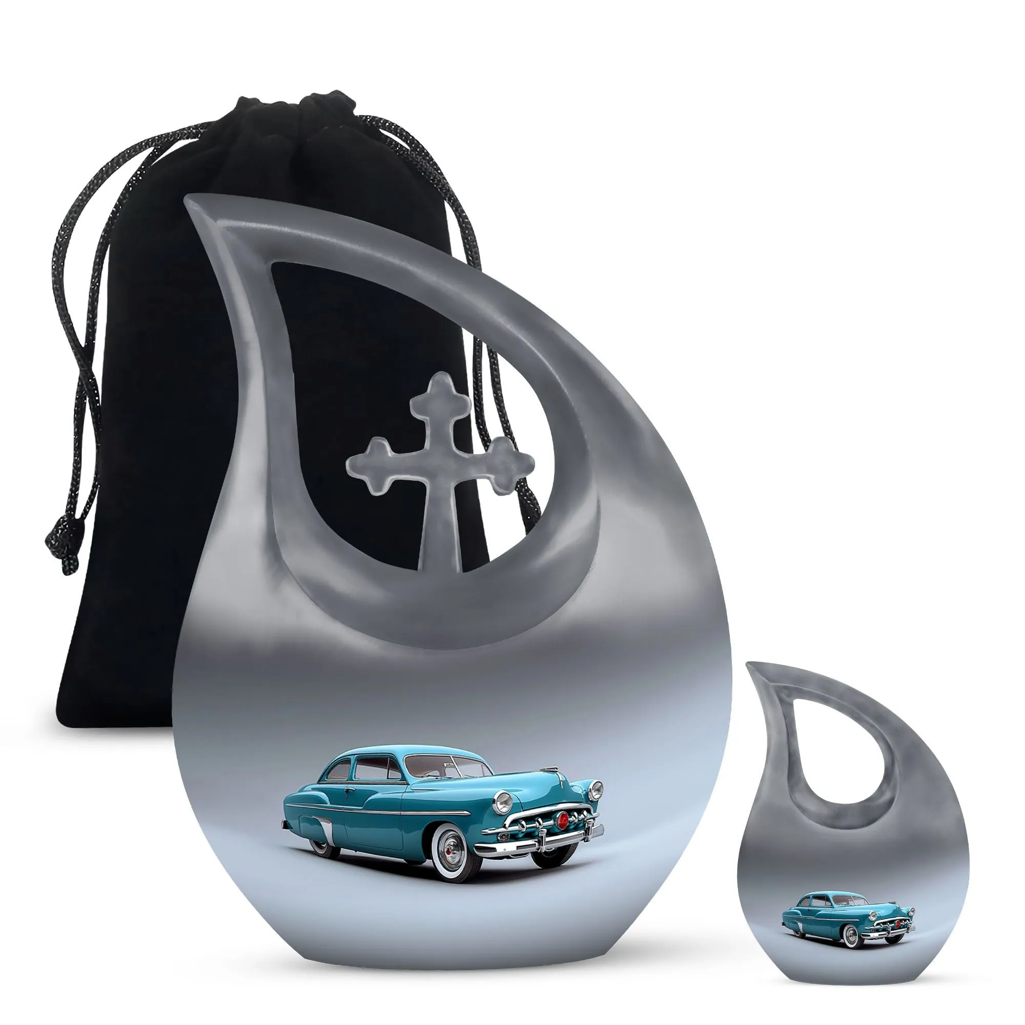 Charm Urn: Reminiscent Pleasure Memorial Urn for Human Ashes