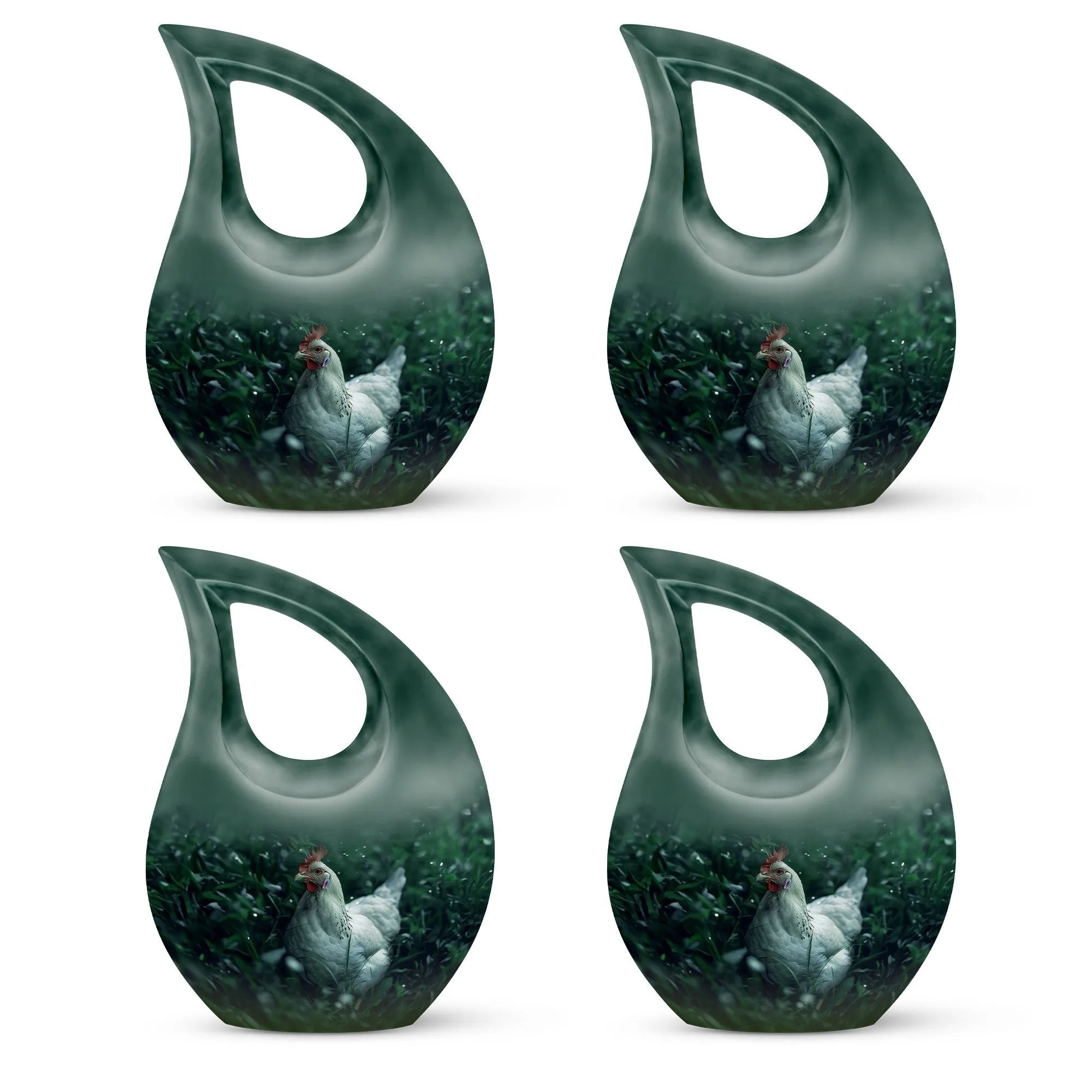 Cherished Chicken Urn - A Humble Abode for Your Loved One's